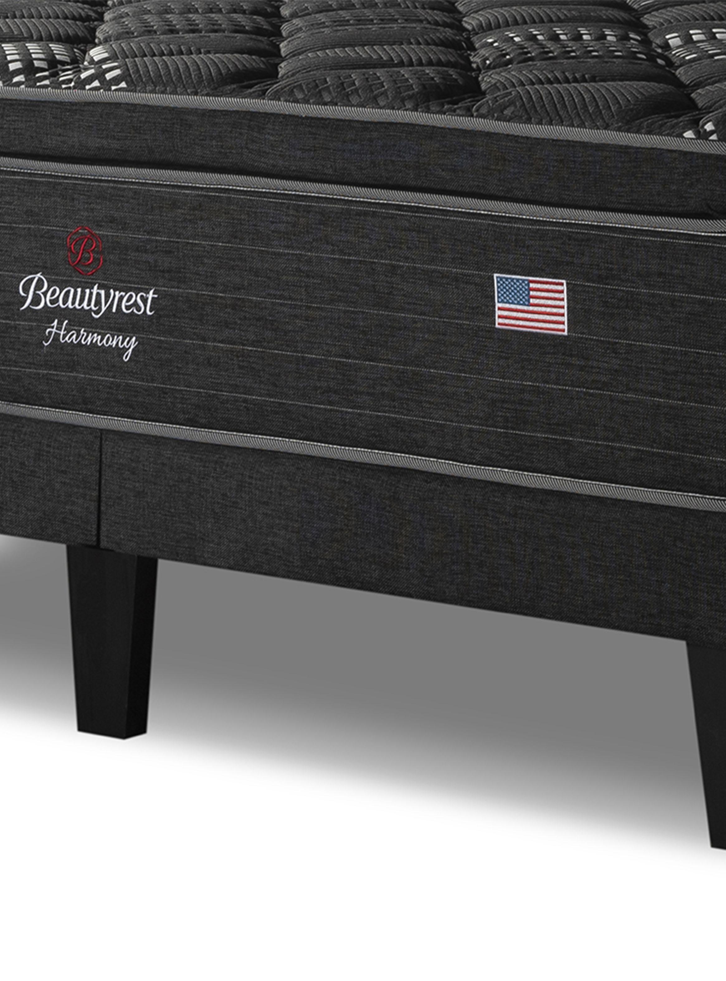 Cama Europea Harmony King Base Dividida con Respaldo-4