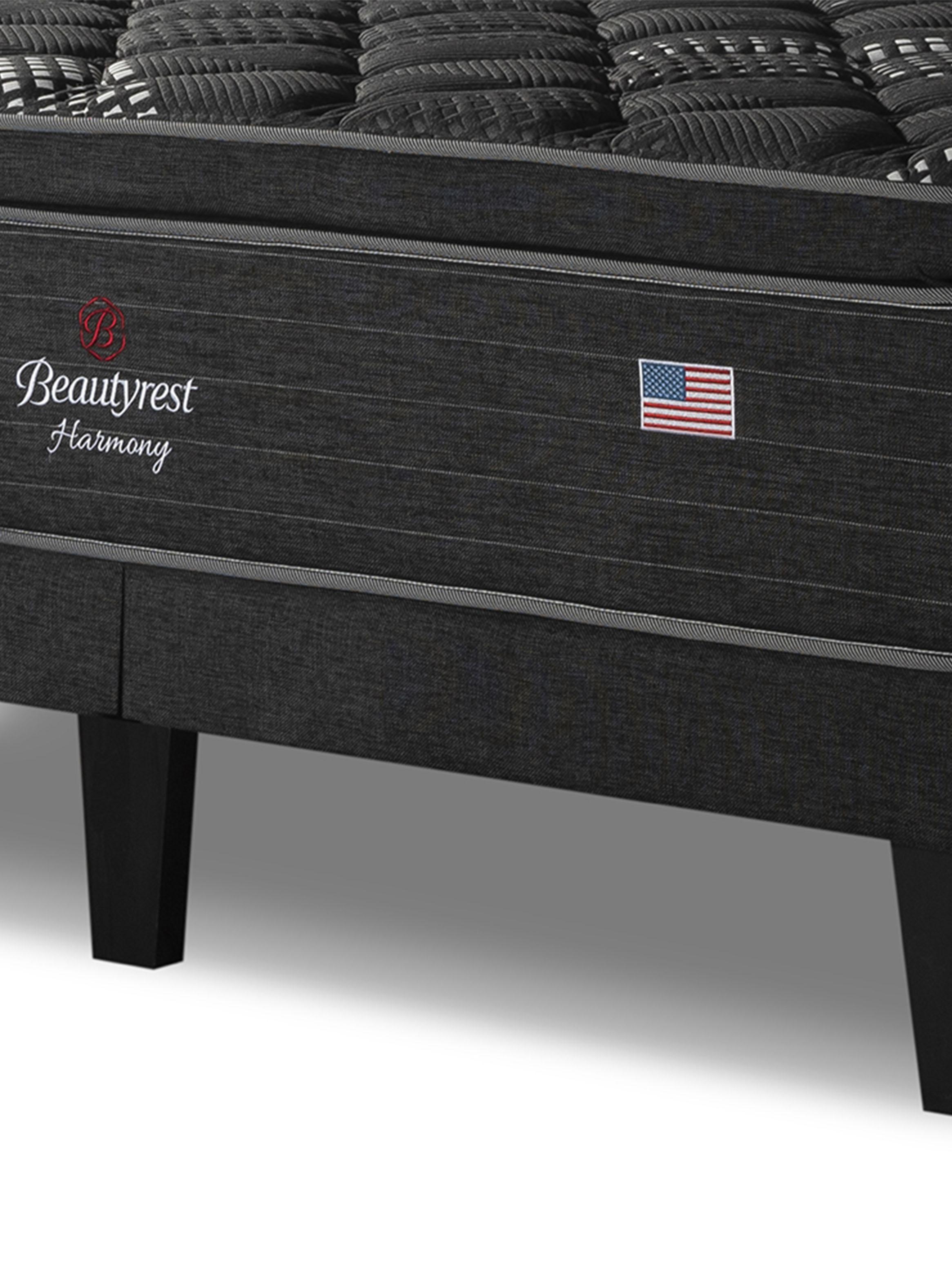 Cama Europea Harmony King Base Dividida y Respaldo-4