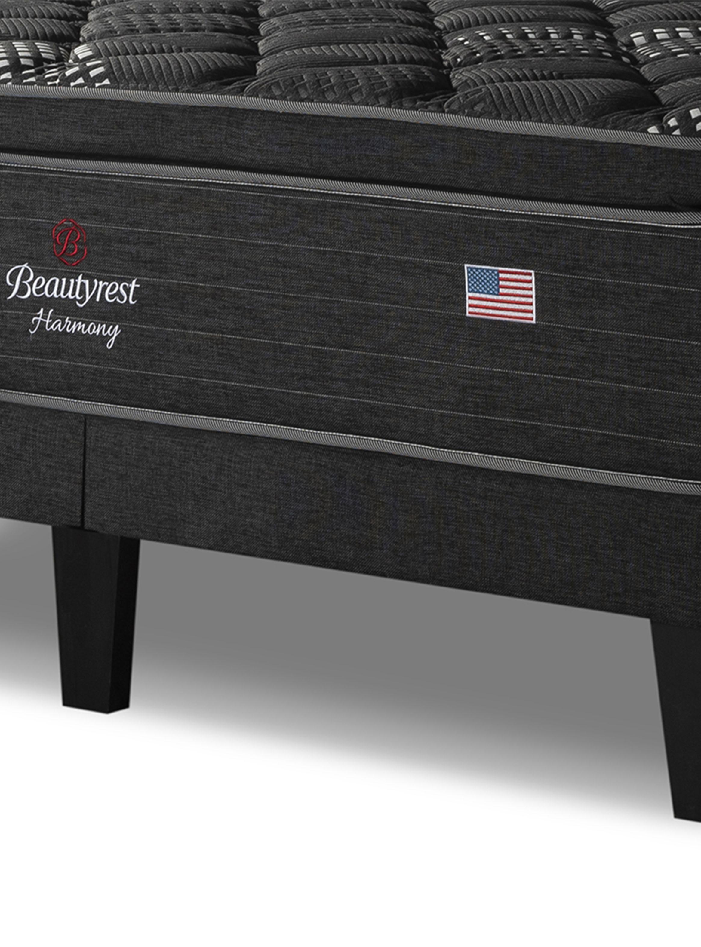 Cama Europea Harmony King Base Dividida con Respaldo TIB PLT-4