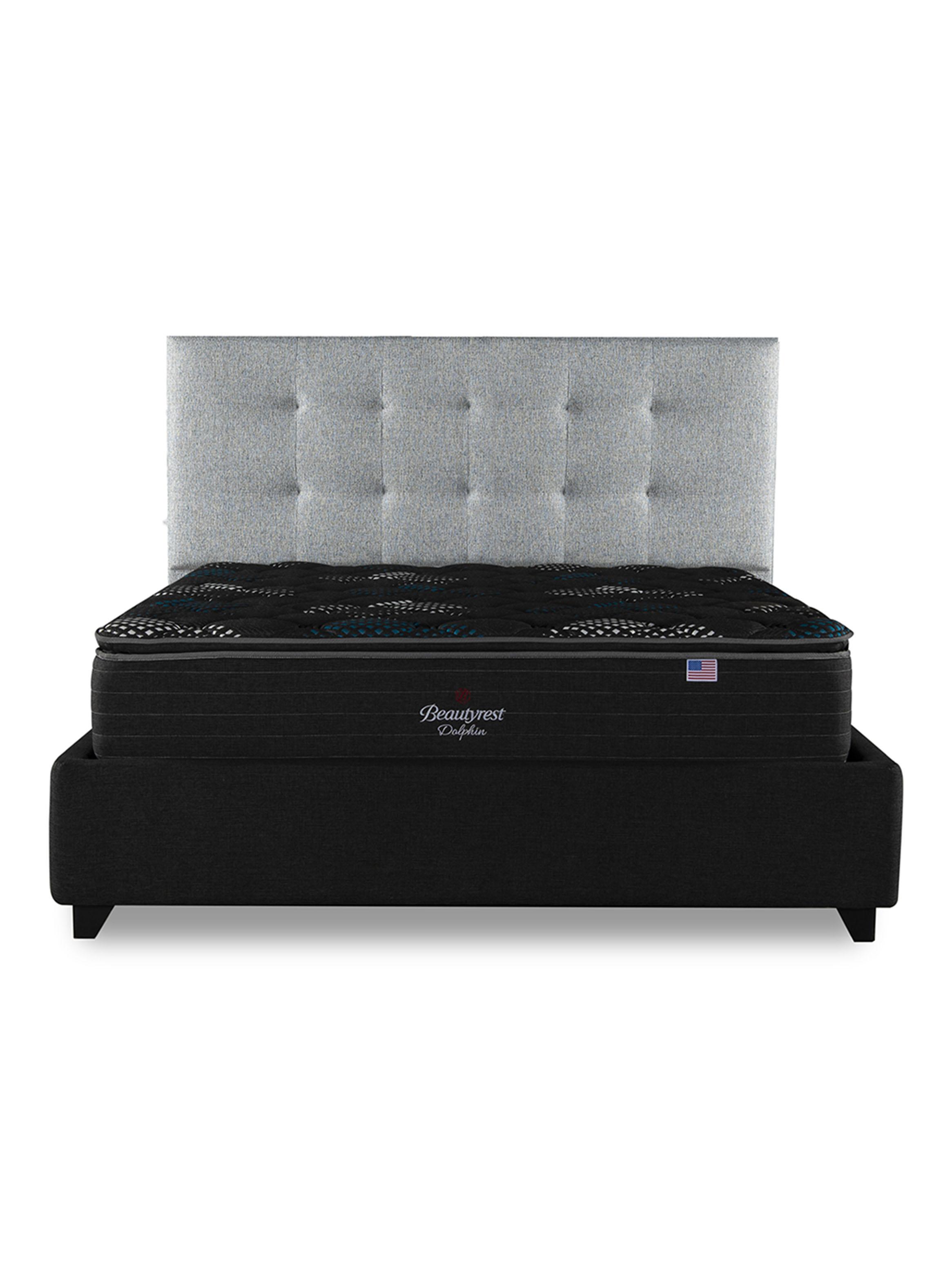 Cama Europea Dolphin 2 Plazas Base Dividida + Respaldo TIG P-2