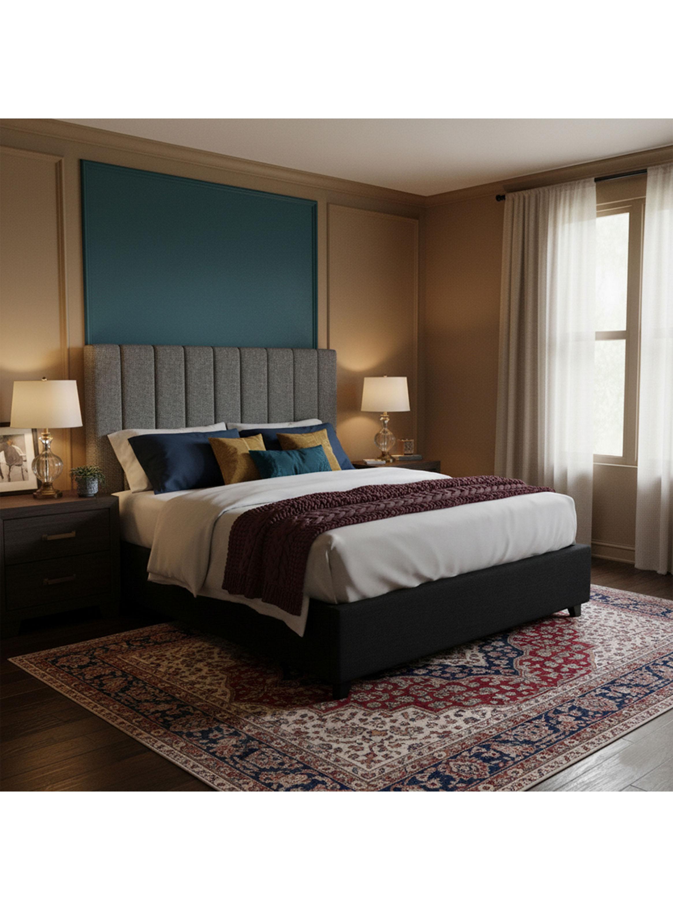 Cama Europea Dolphin 2 Plazas Base Dividida y Respaldo TIB P-5