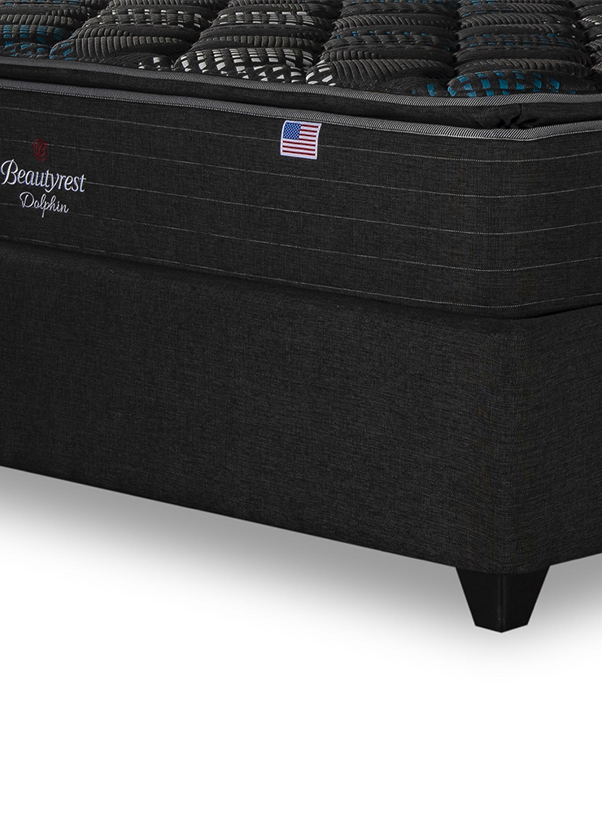 Cama Europea Dolphin King Base Dividida + Respaldo TIG GR-4