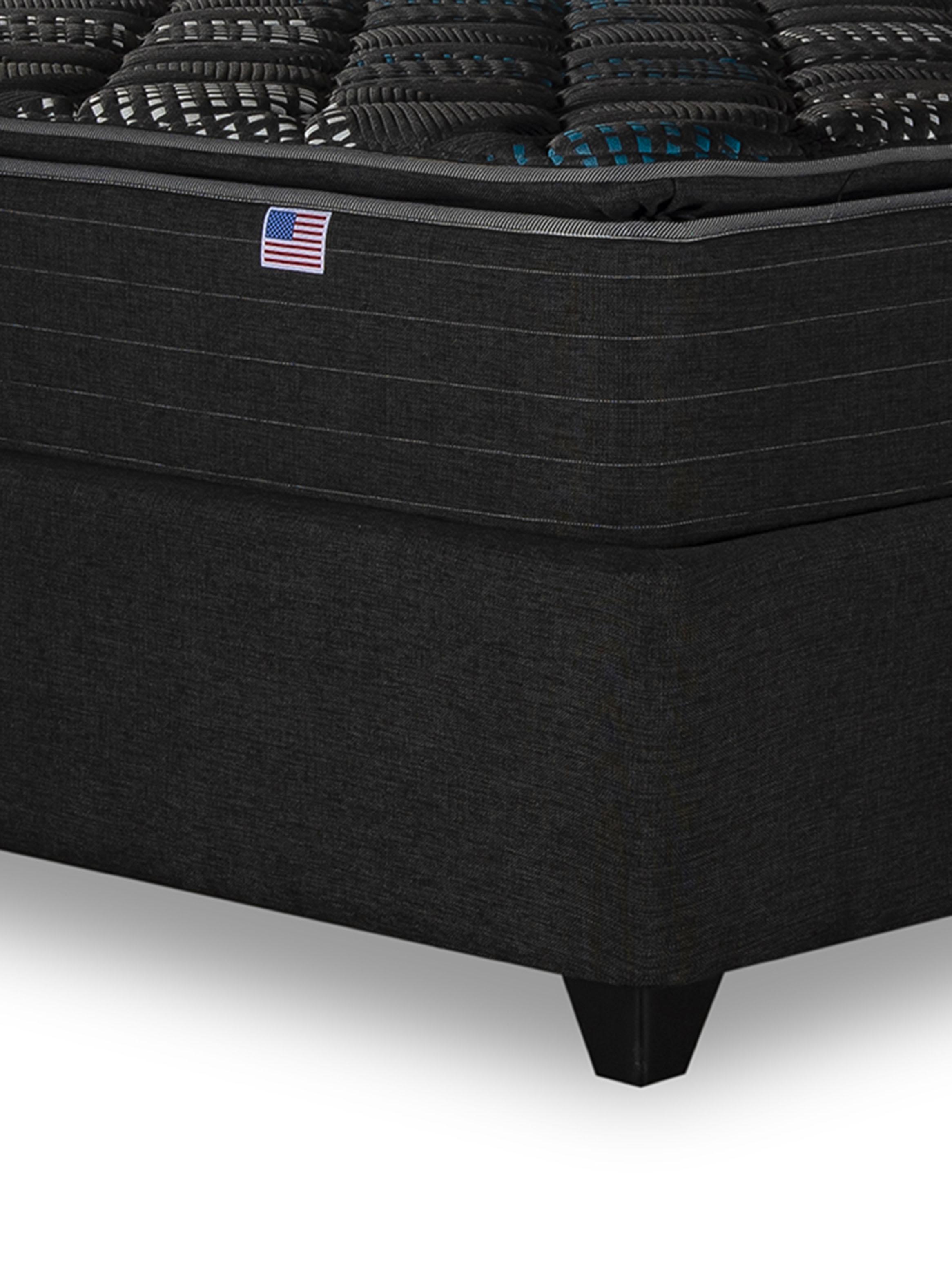 Cama Europea Dolphin King Base Dividida y Respaldo TIG PL-3