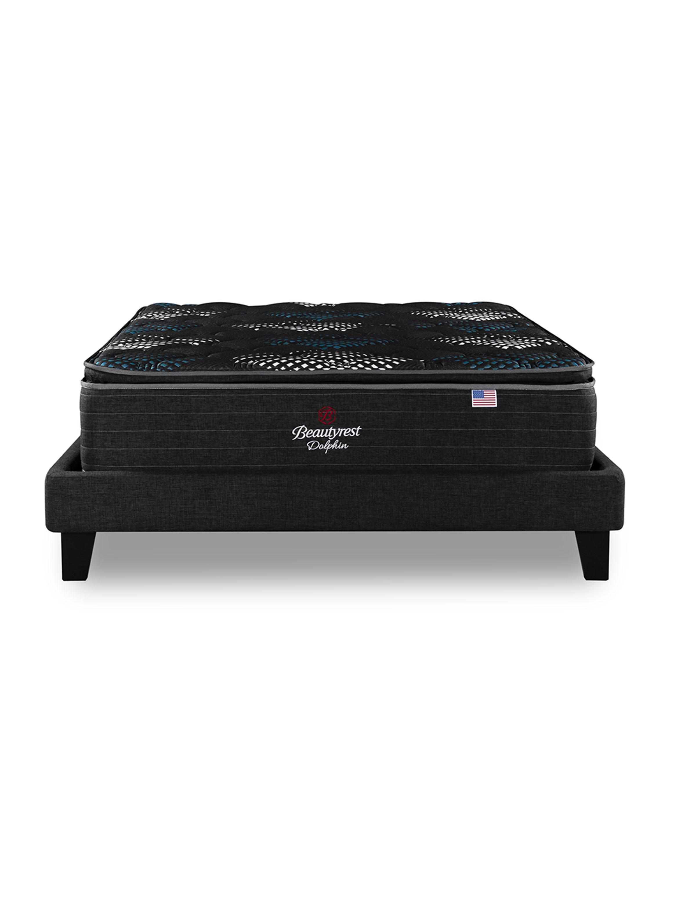 Cama Europea Dolphin 2 Plazas Base Dividida y Respaldo-2