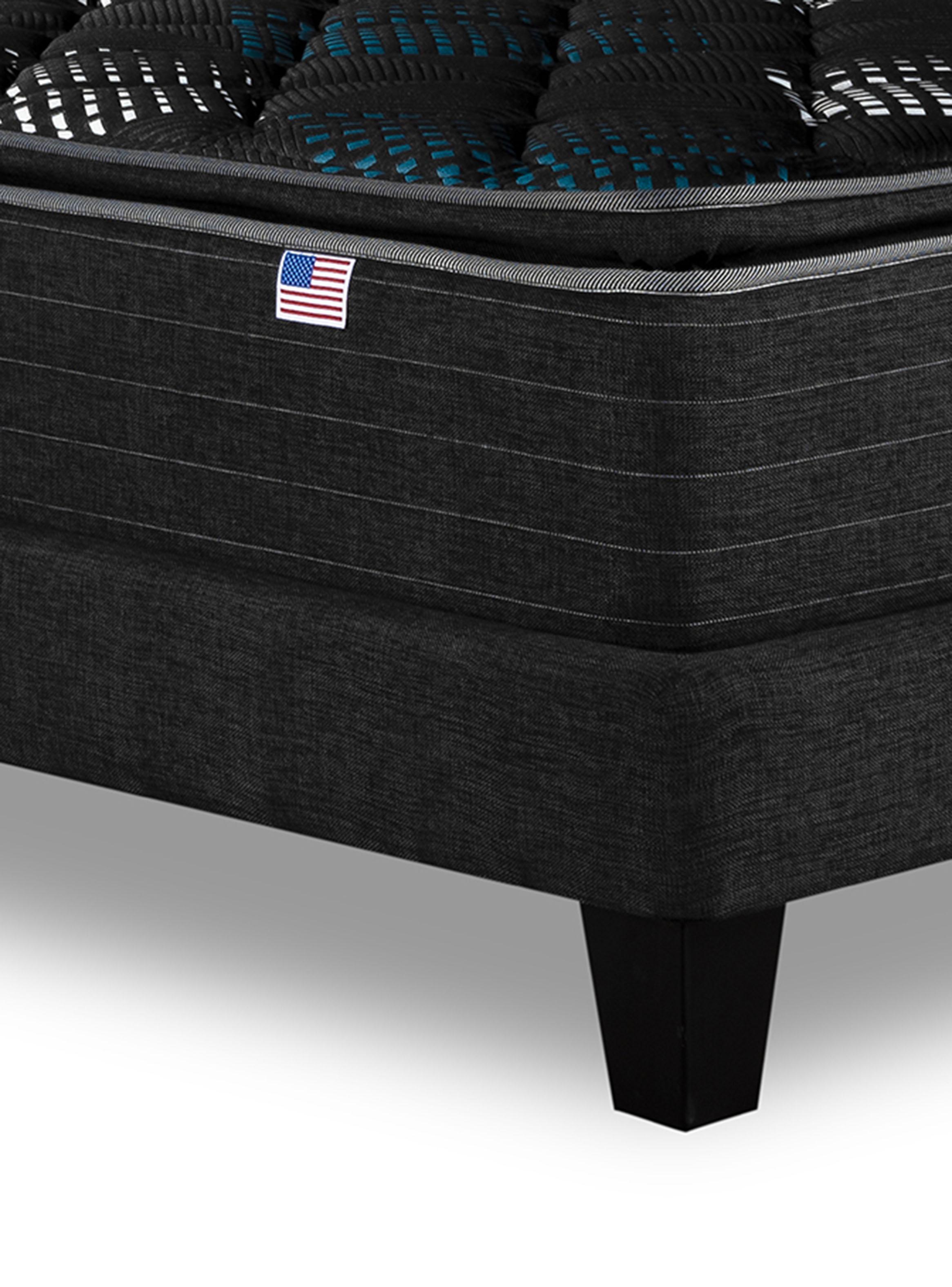 Cama Europea Dolphin 2 Plazas Base Dividida y Respaldo-3