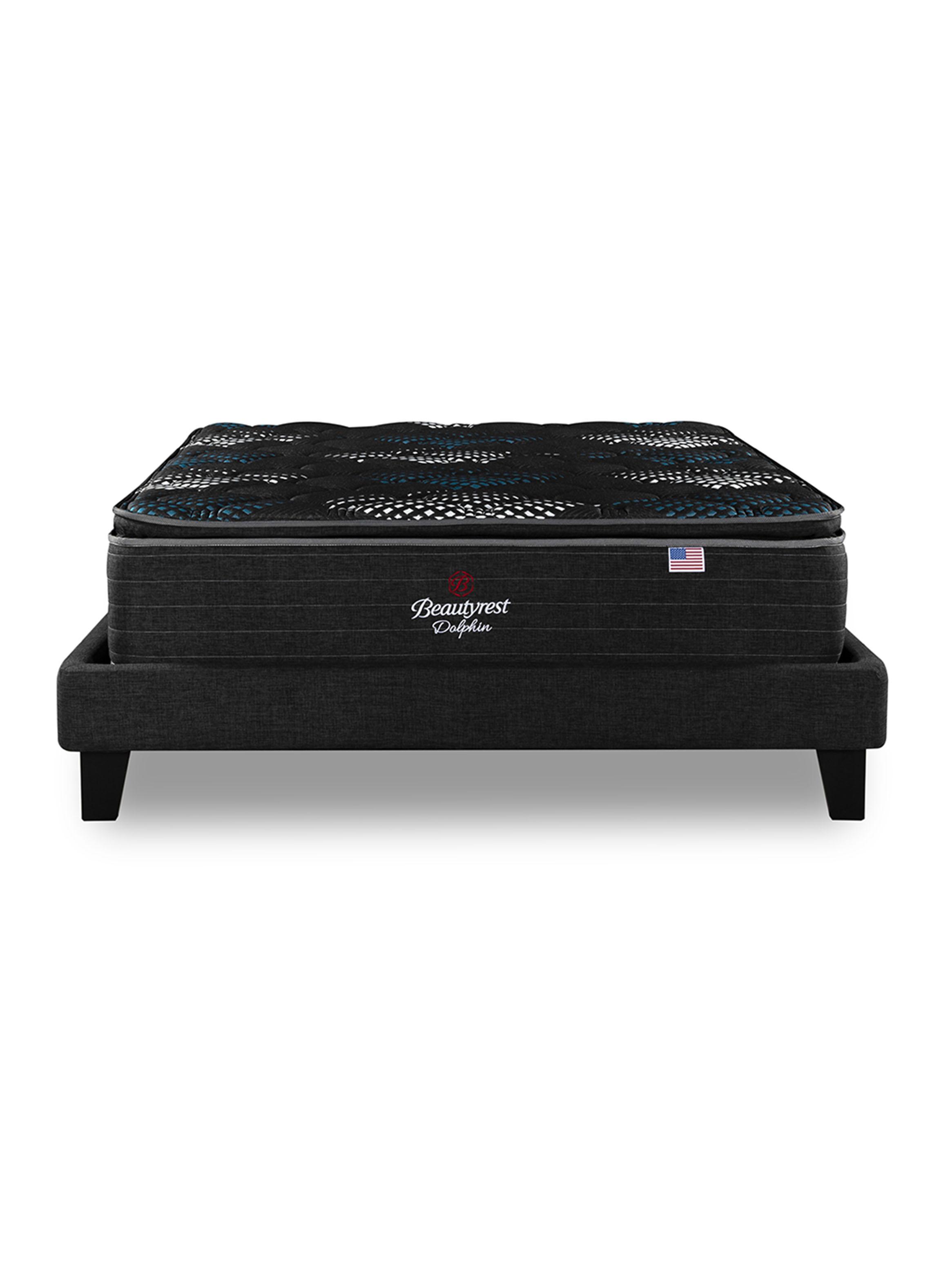 Cama Europea Dolphin 2 Plazas Base Dividida con Respaldo-2