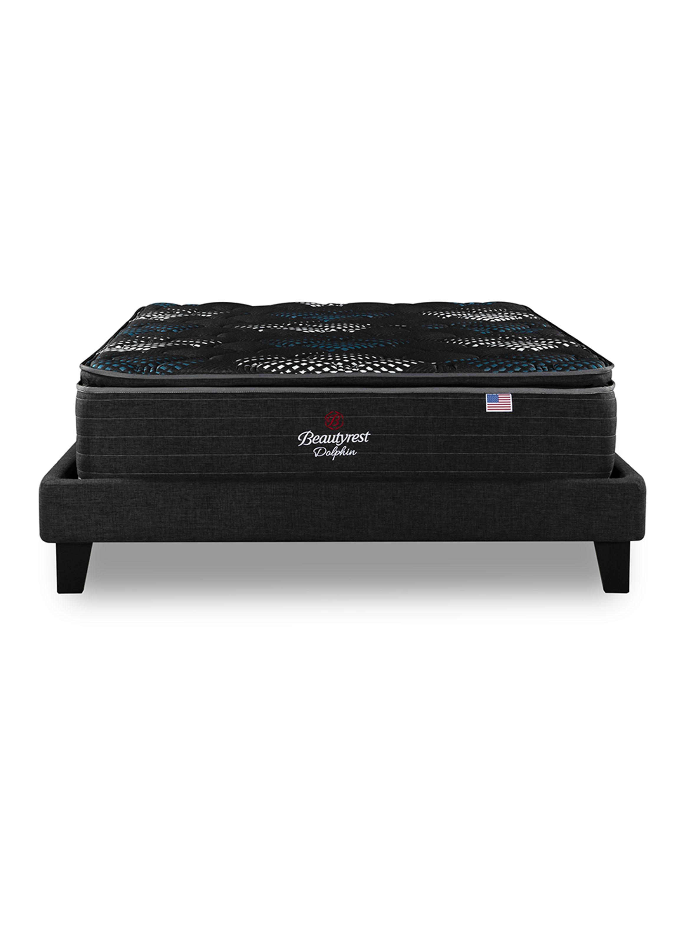 Cama Europea Dolphin King Base Dividida con Respaldo TIG GR-2