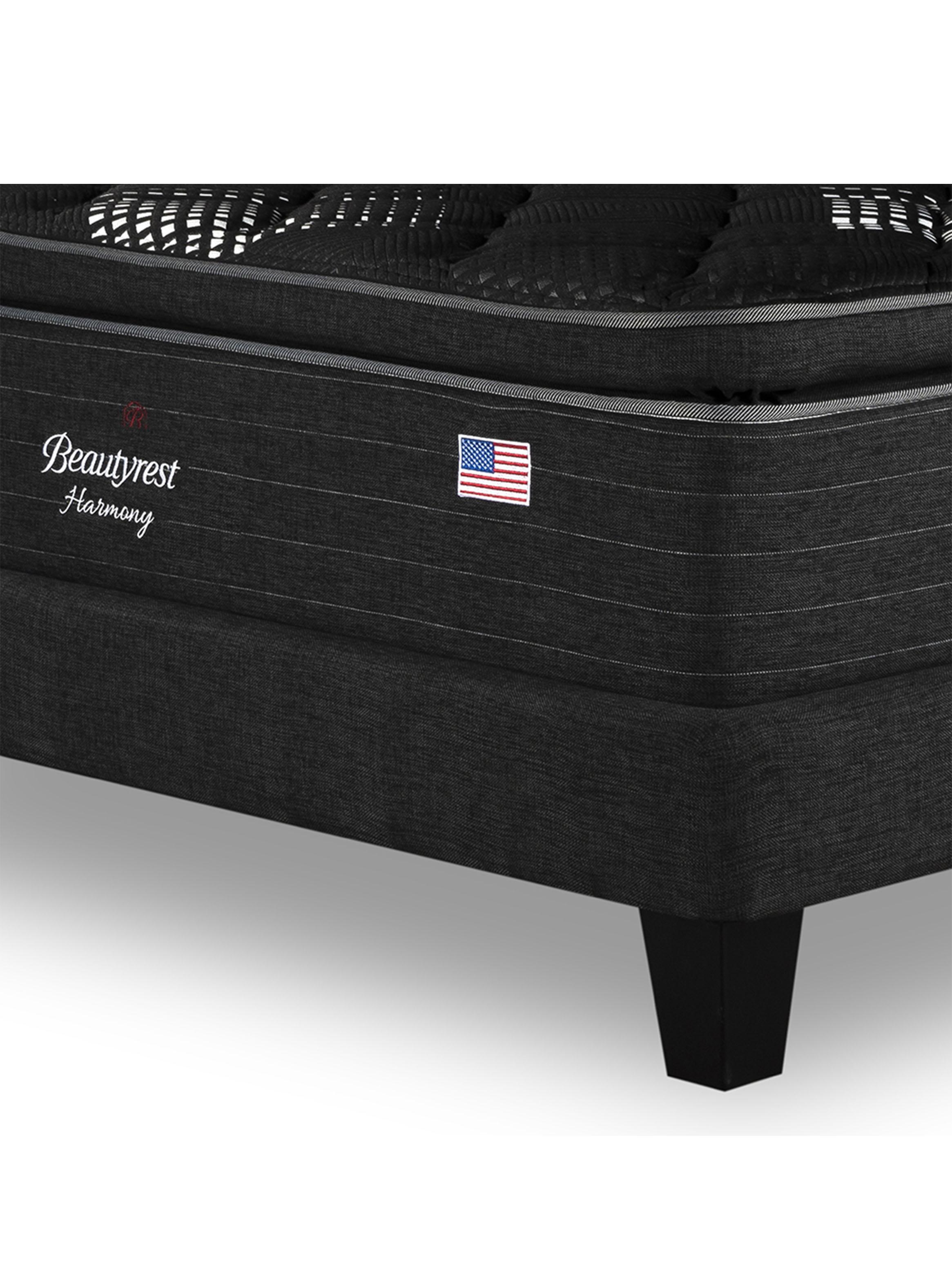 Cama Europea Harmony King Base Dividida con Respaldo GR-3