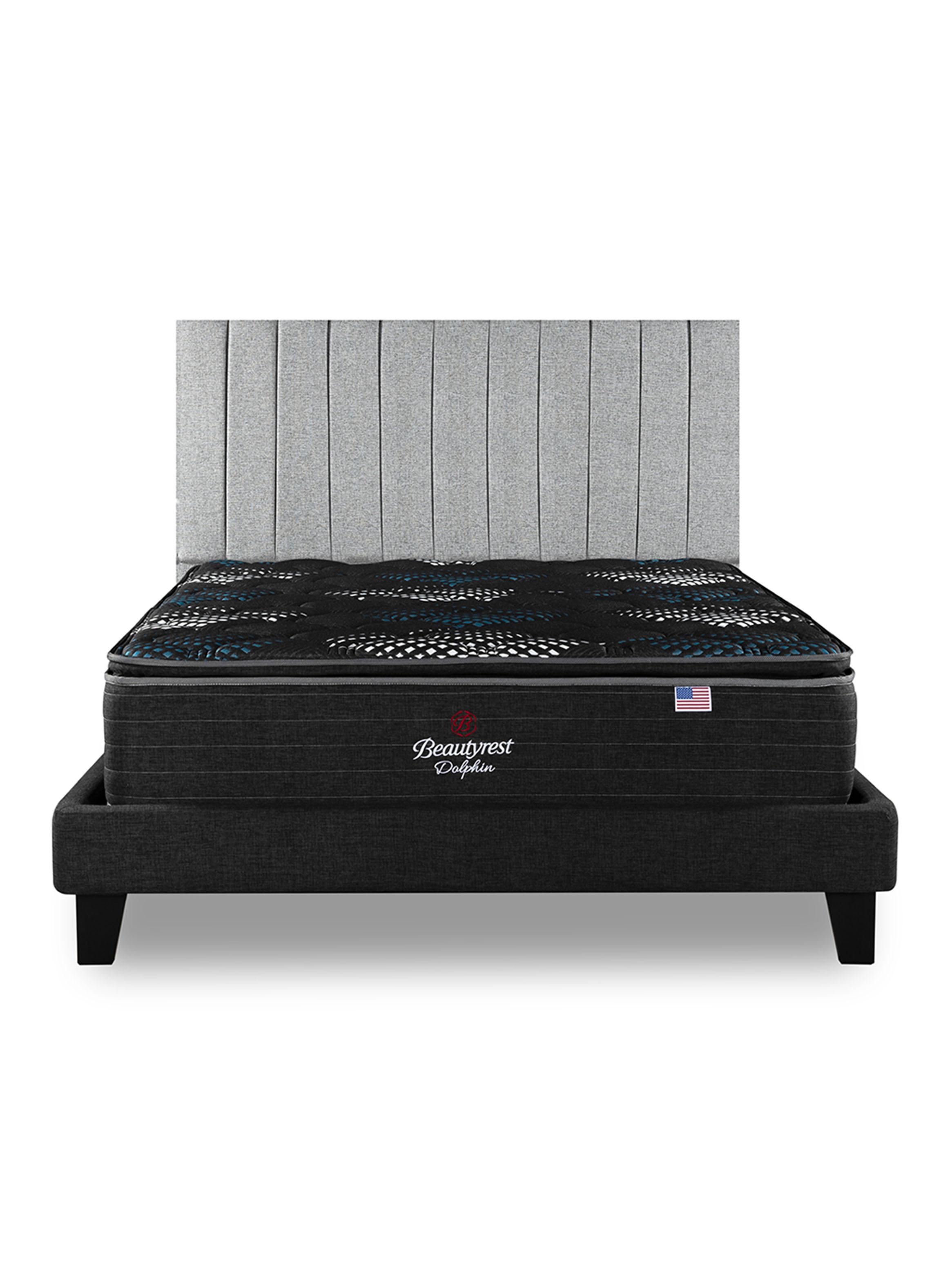 Cama Europea Harmony King Base Dividida con  Respaldo-2