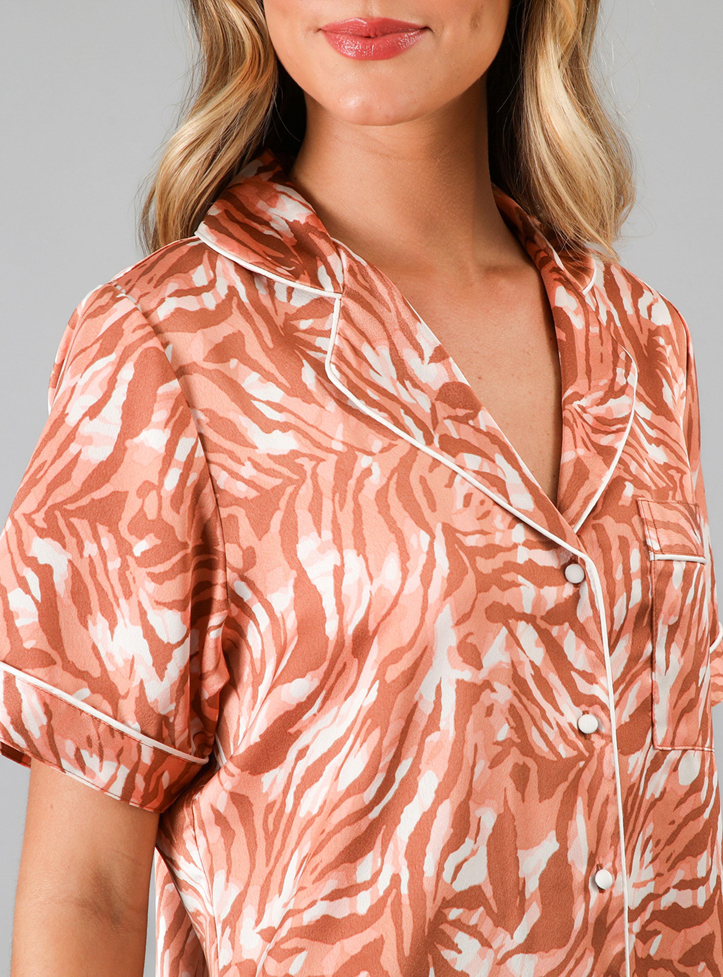 Set Camisero y Pantalón Satín Print-2