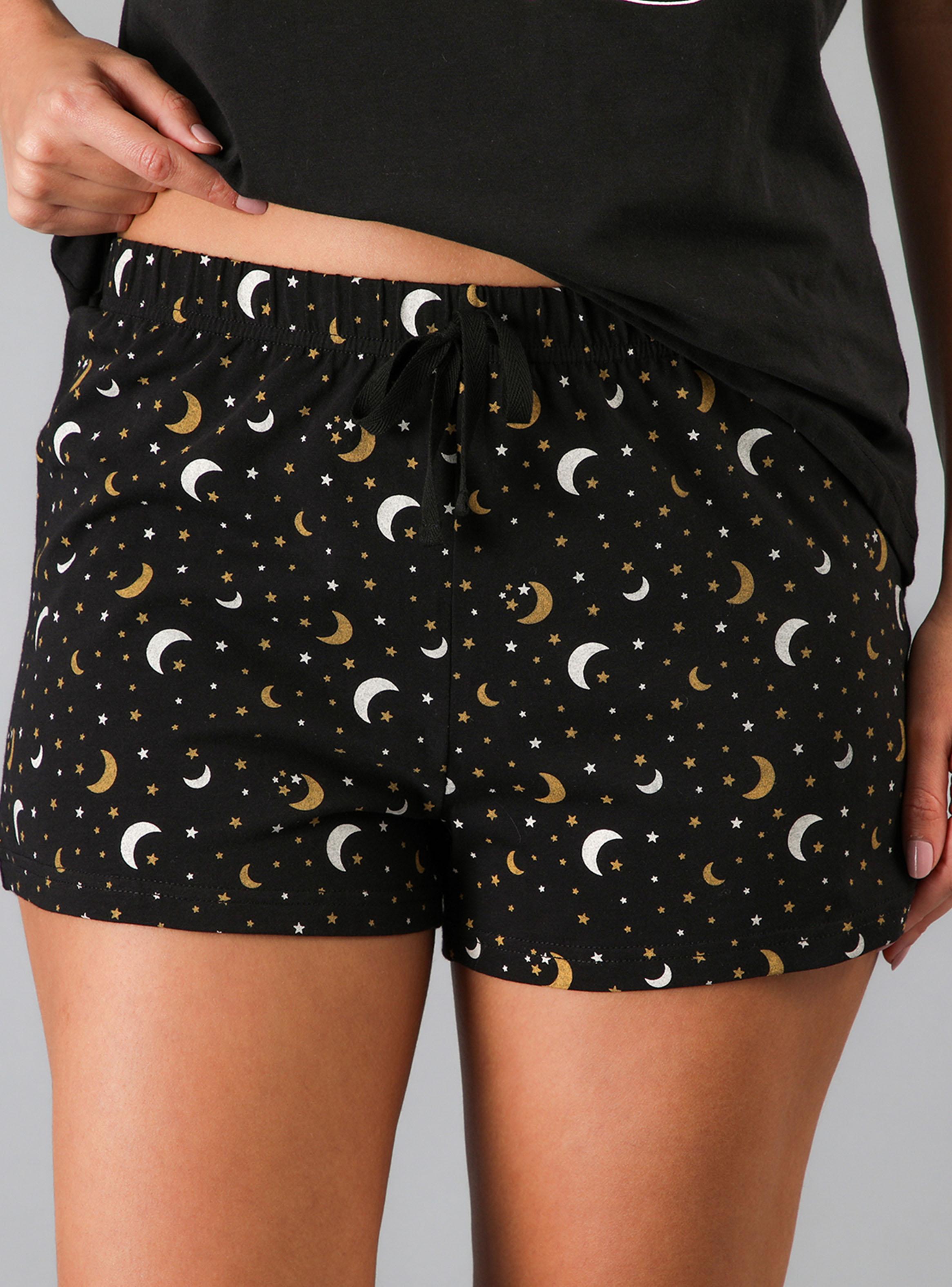 Pijama Top Manga Corta con Short-3