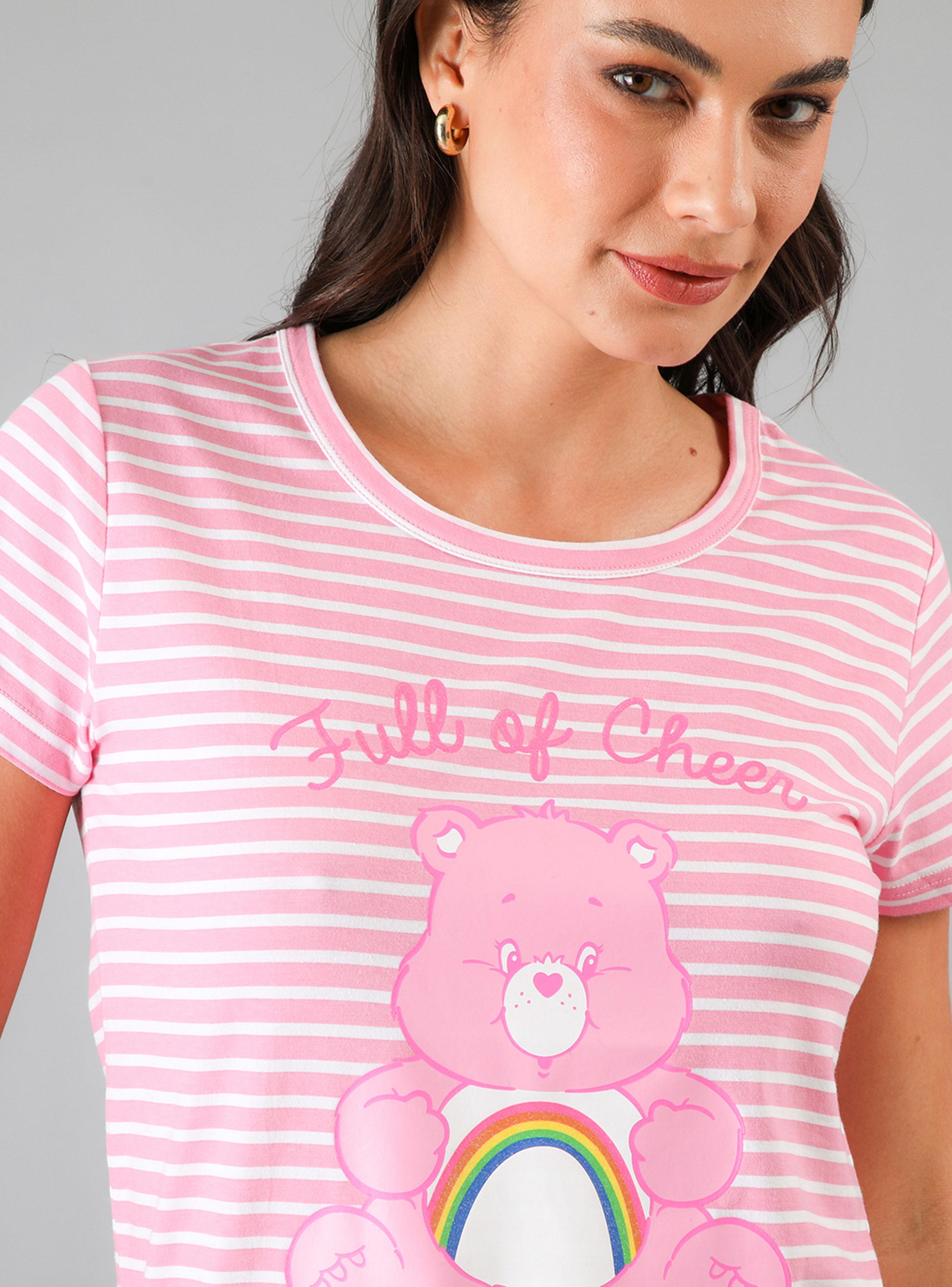 Camisola Rayas Manga Corta-2