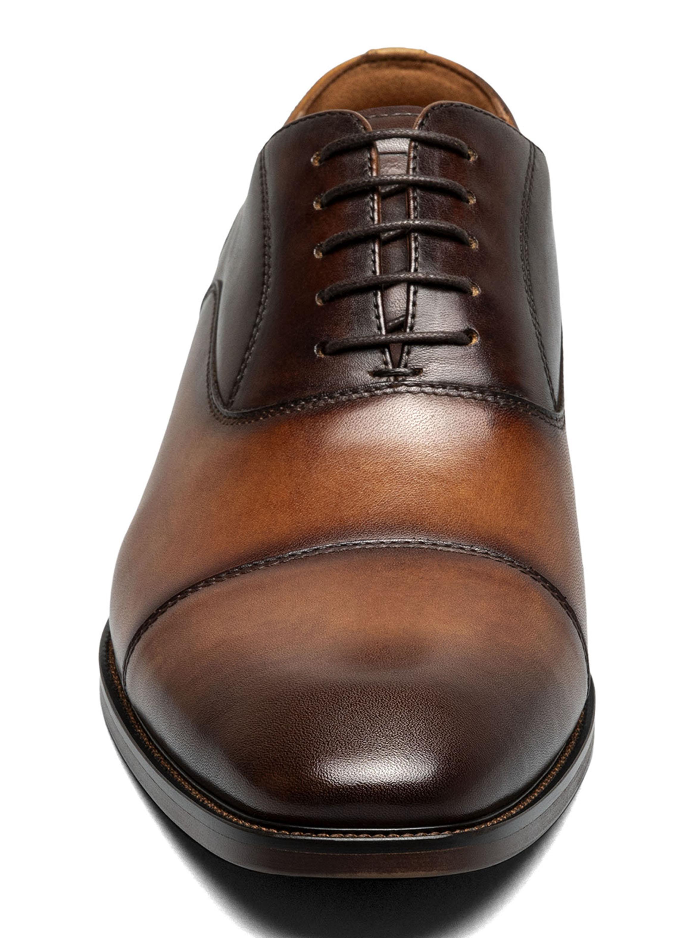 Zapato Formal Hombere  Cognac Sorrento Cap Toe Bal Oxford-3