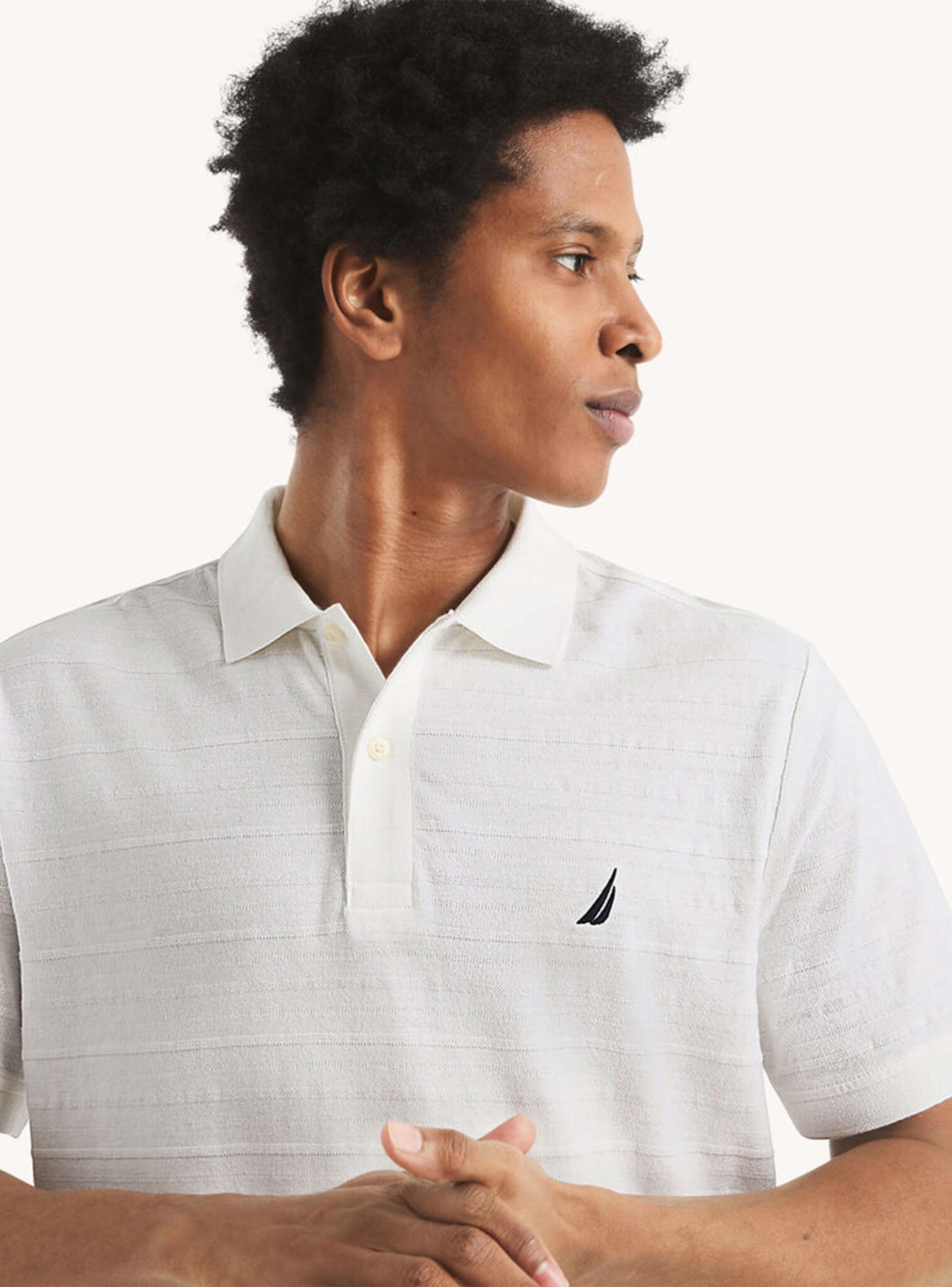 Polera Manga Corta Cuello Polo Lisa-2