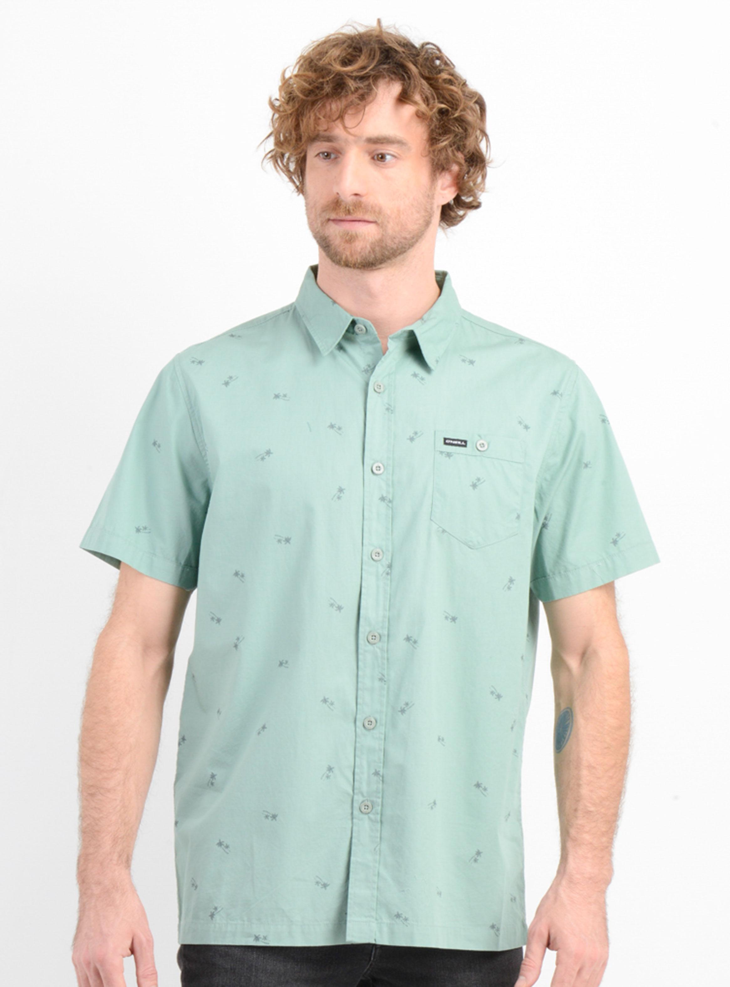 Camisa Regular Estampada Casual-2