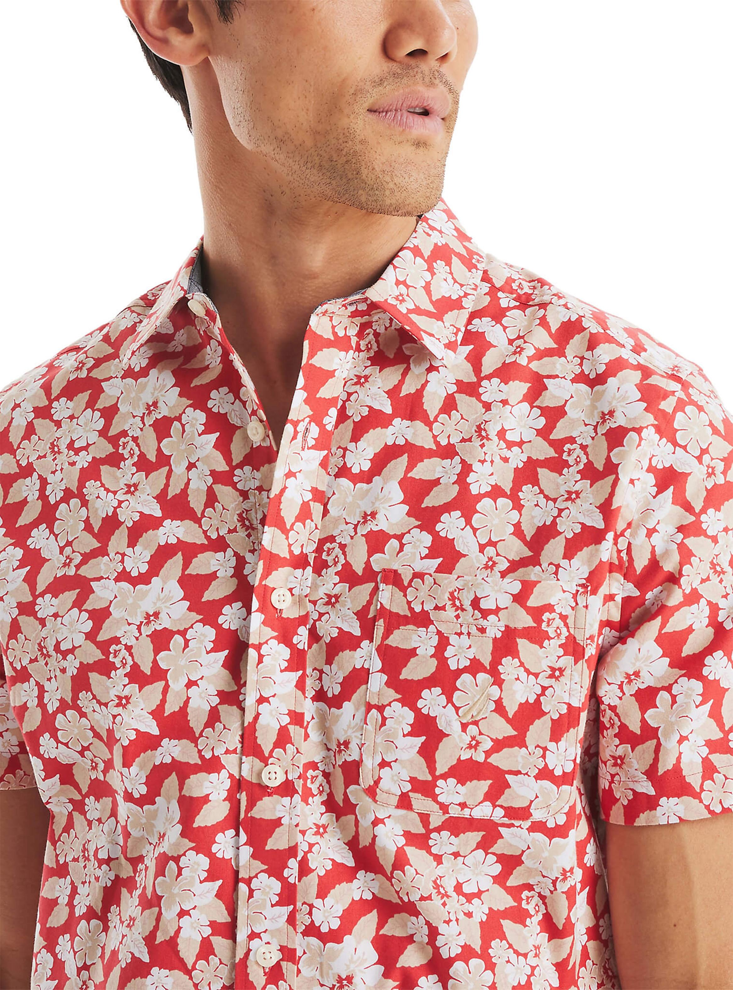 Camisa Guayavera Print Floral-2