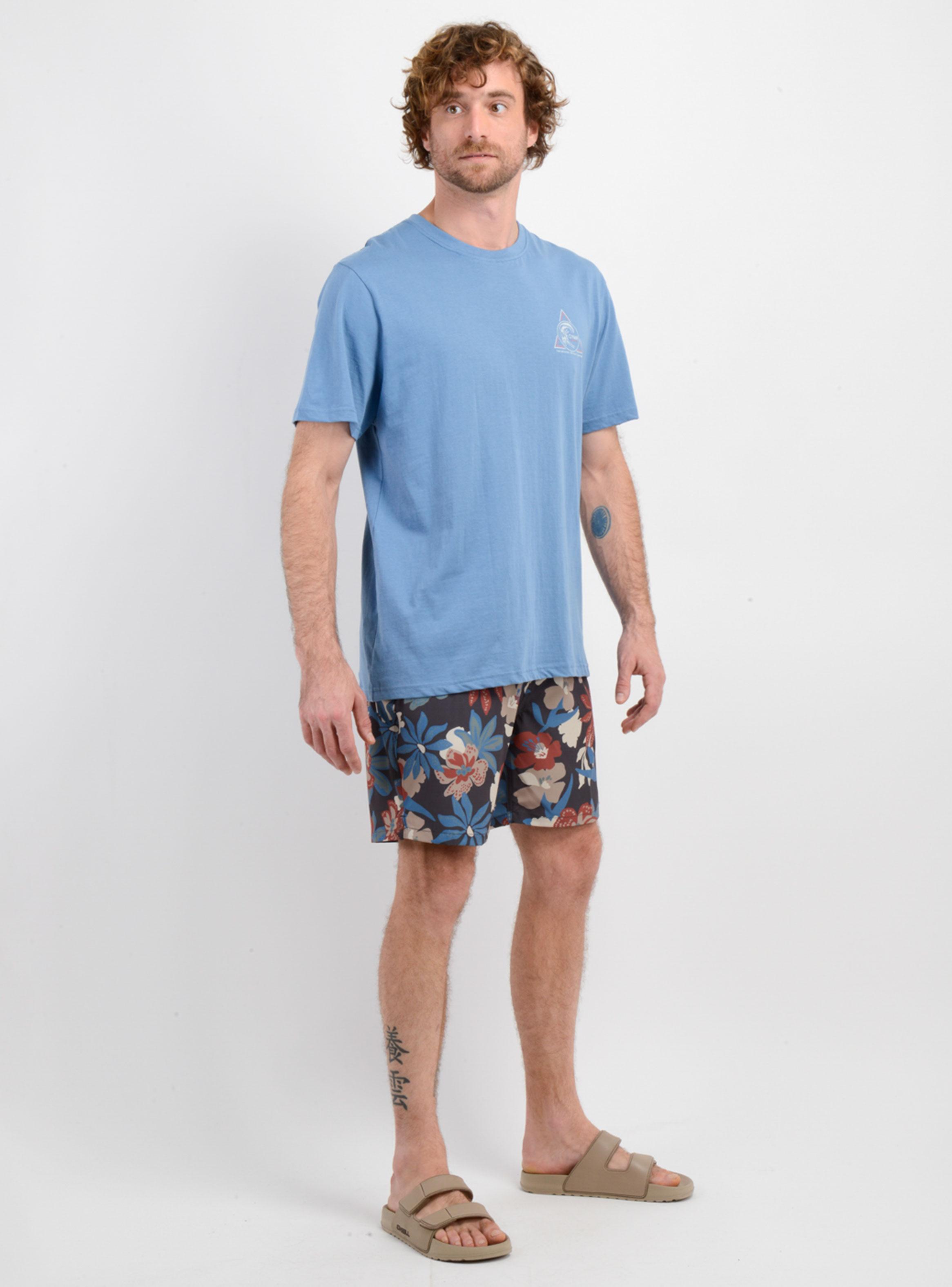 Traje de Baño Short Print Flores-3