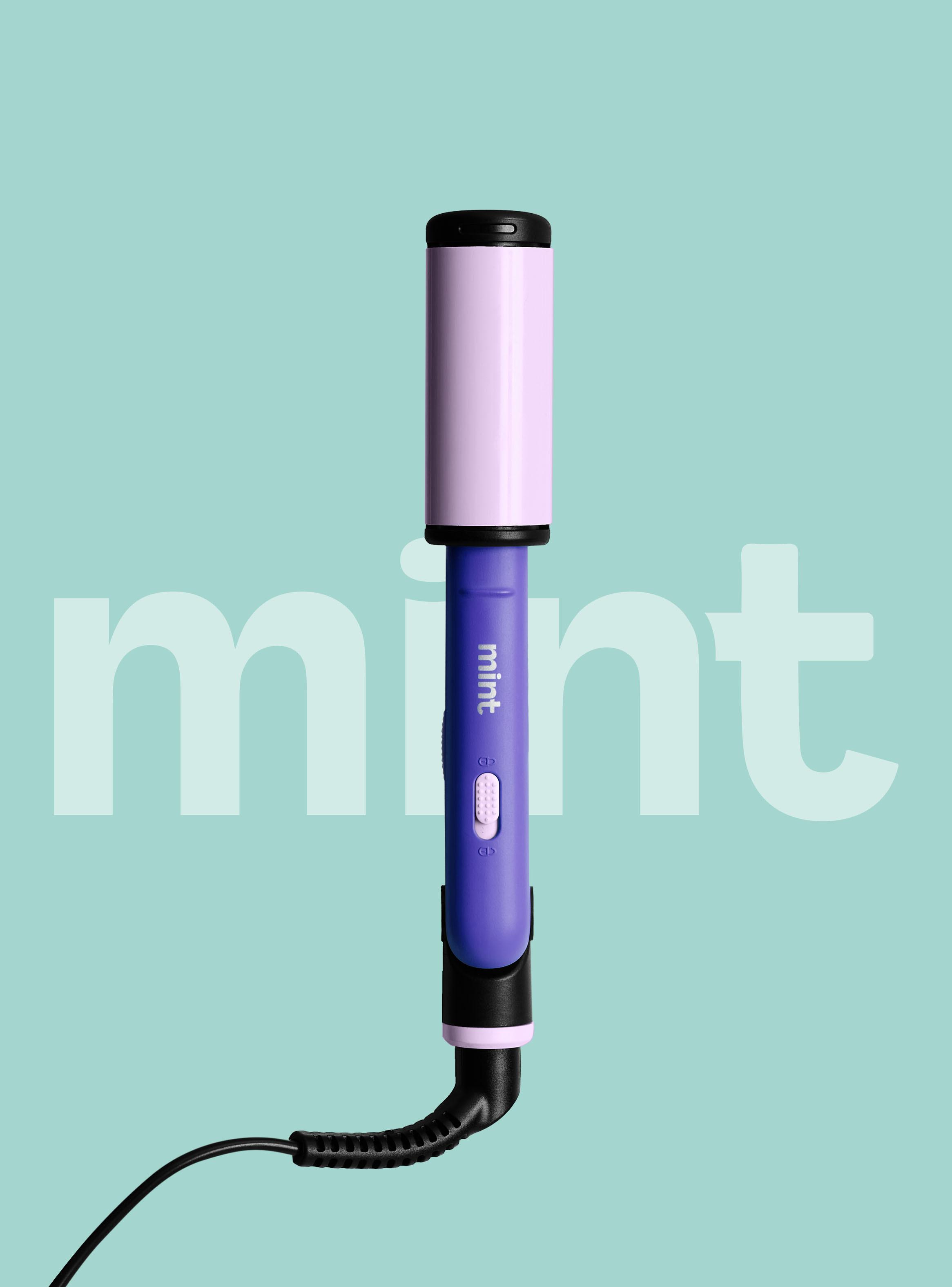 Mini Alisador de Pelo 2 en 1 MHR-013 Morado-6