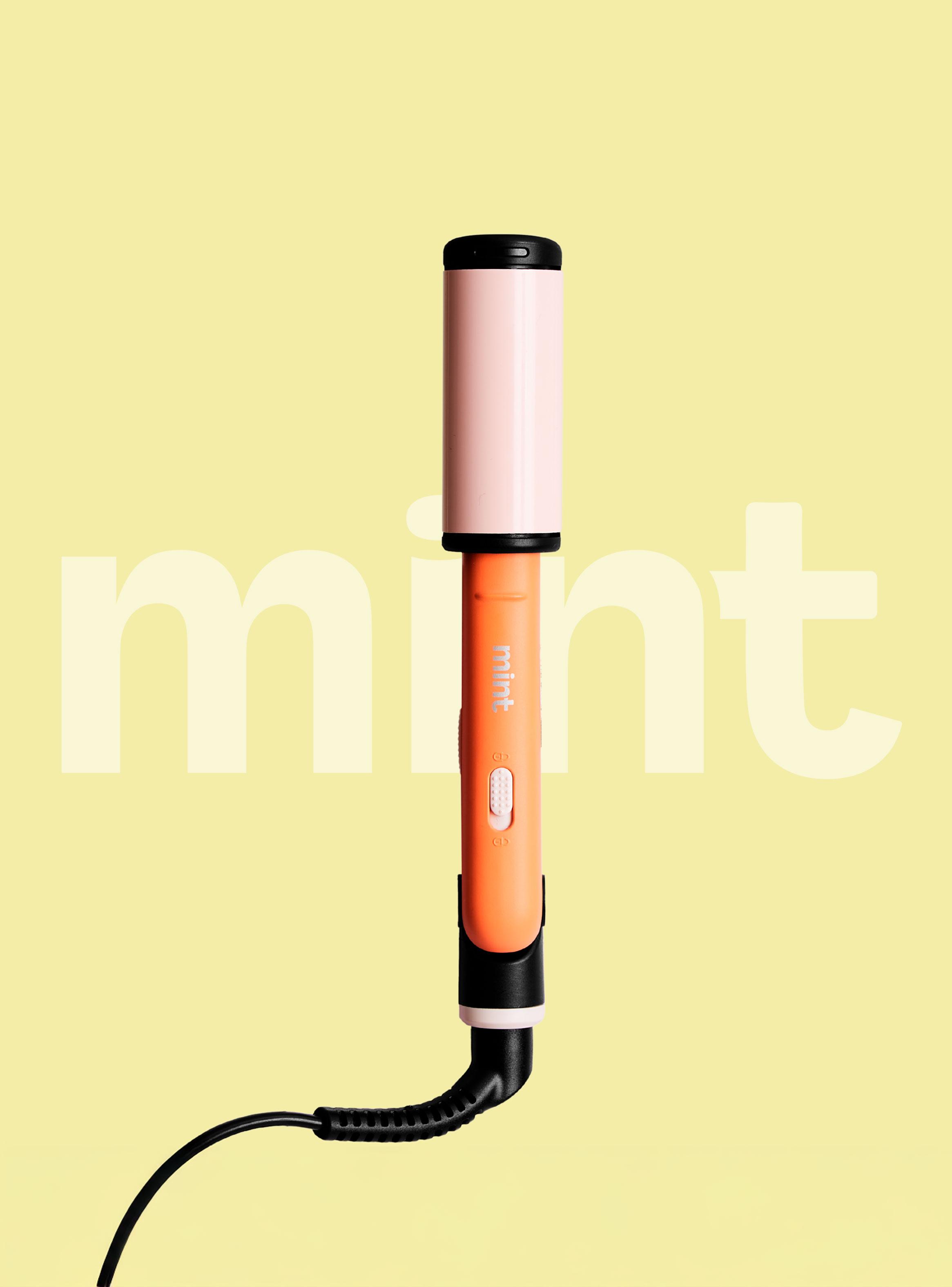 Mini Alisador de Pelo 2 en 1 MHR-014 Naranja-7