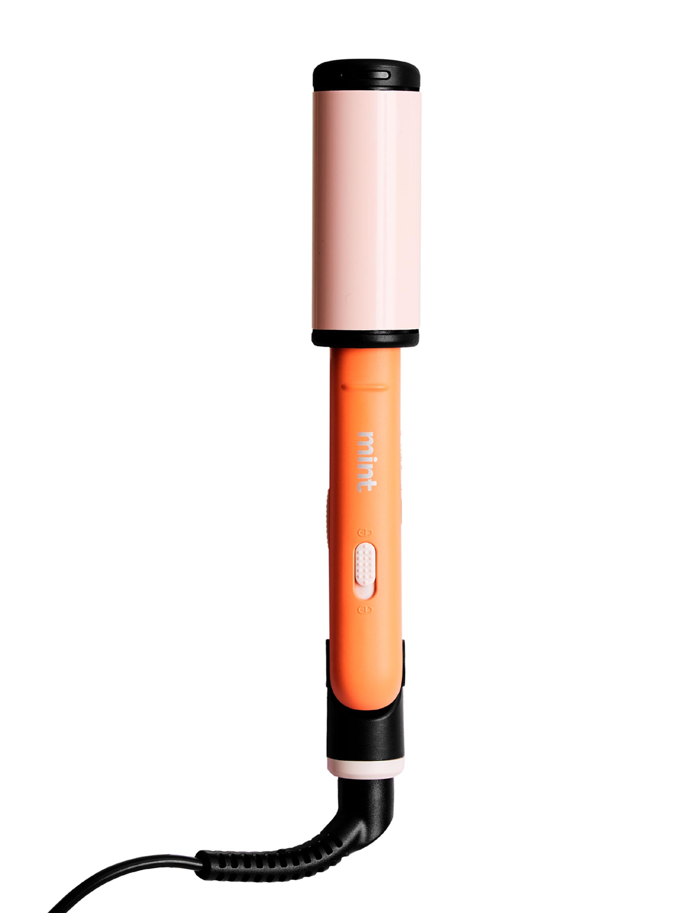 Mini Alisador de Pelo 2 en 1 MHR-014 Naranja-4
