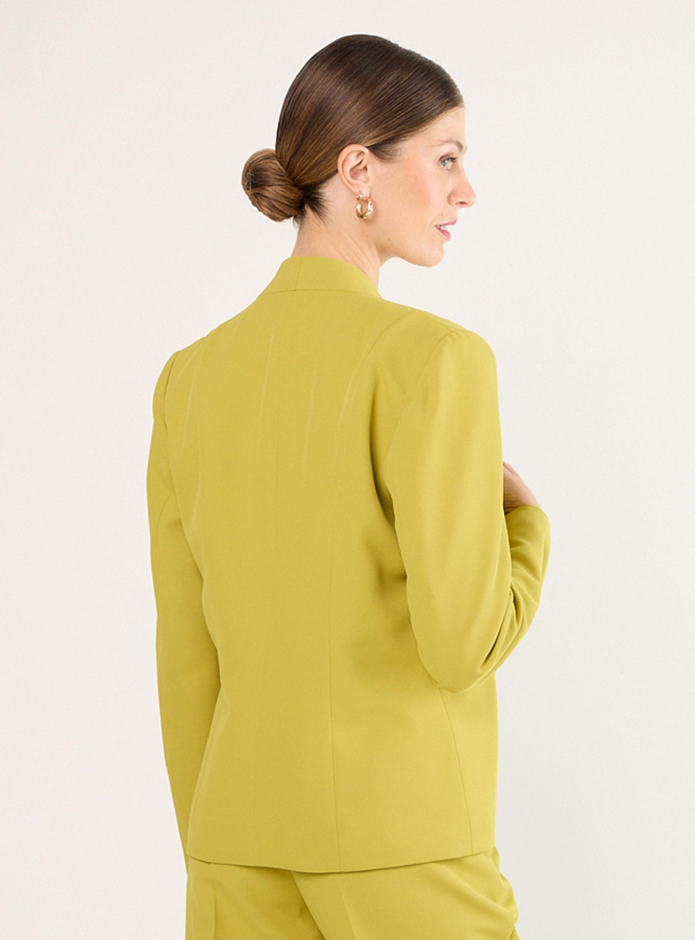 Blazer Liso Diseño Regular Color-1