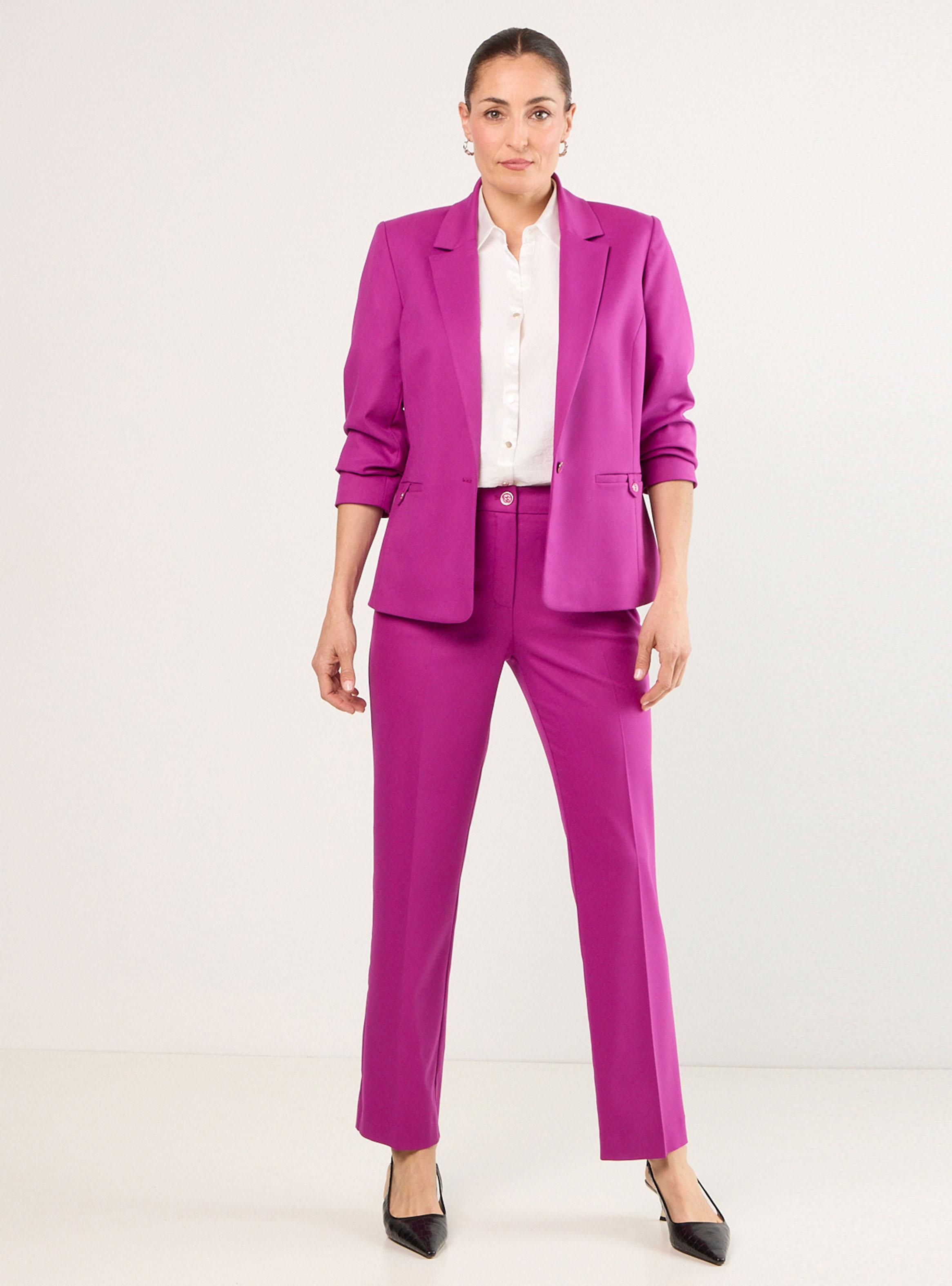 Blazer con Solapa y Bolsillo Vivo-4