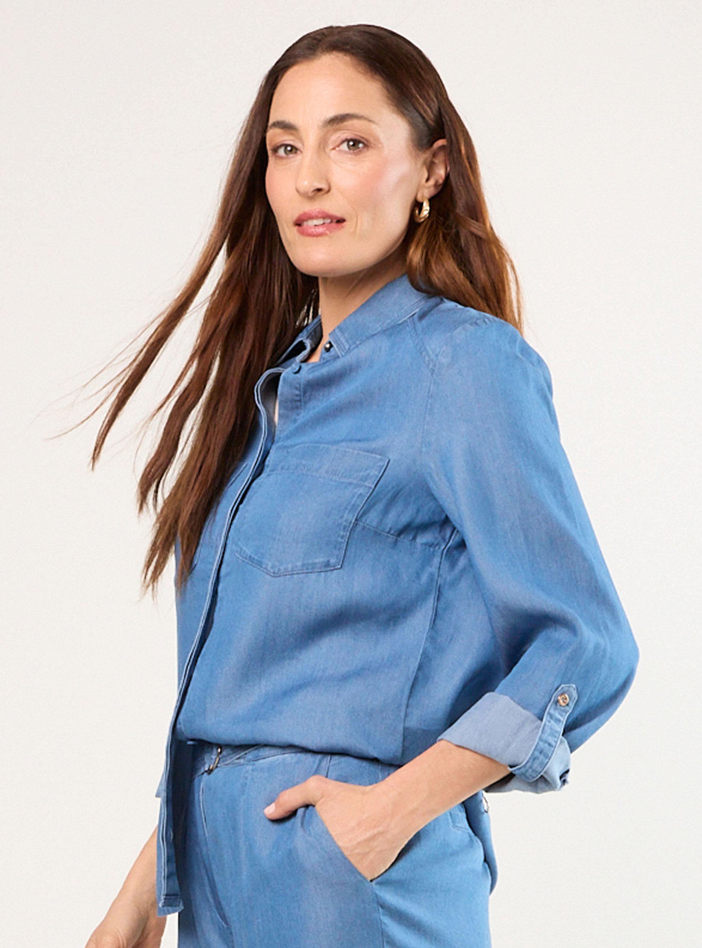 Blusa Camisera de Tencel-2