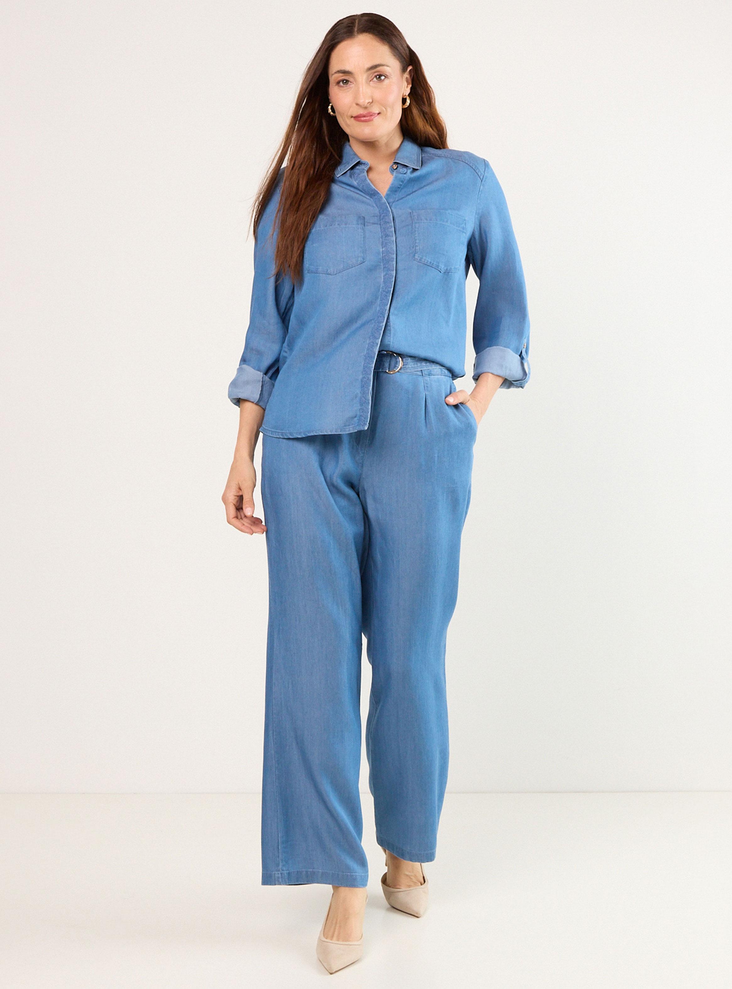 Blusa Camisera de Tencel-4