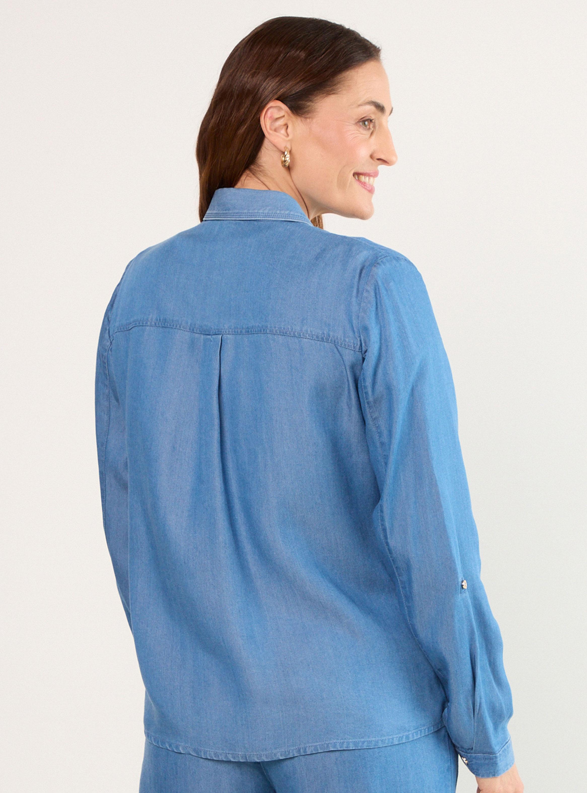 Blusa Camisera de Tencel-1