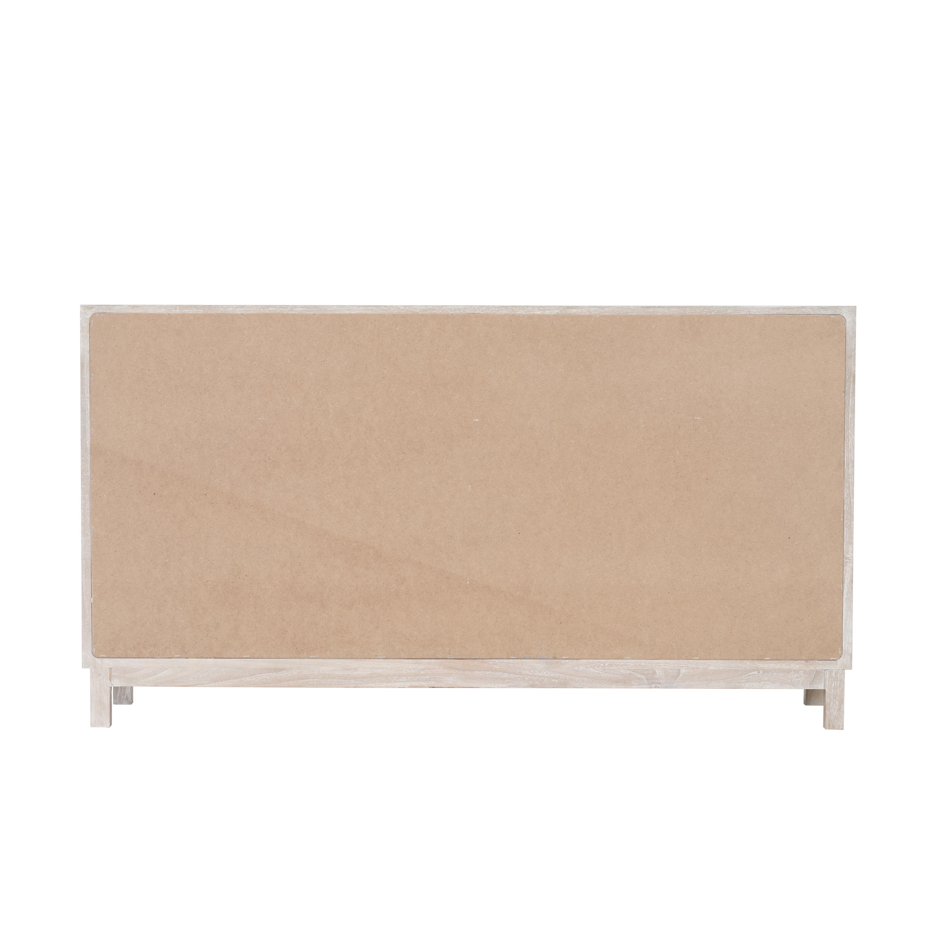 Cómoda Madera Mindi 7 Cajones-5