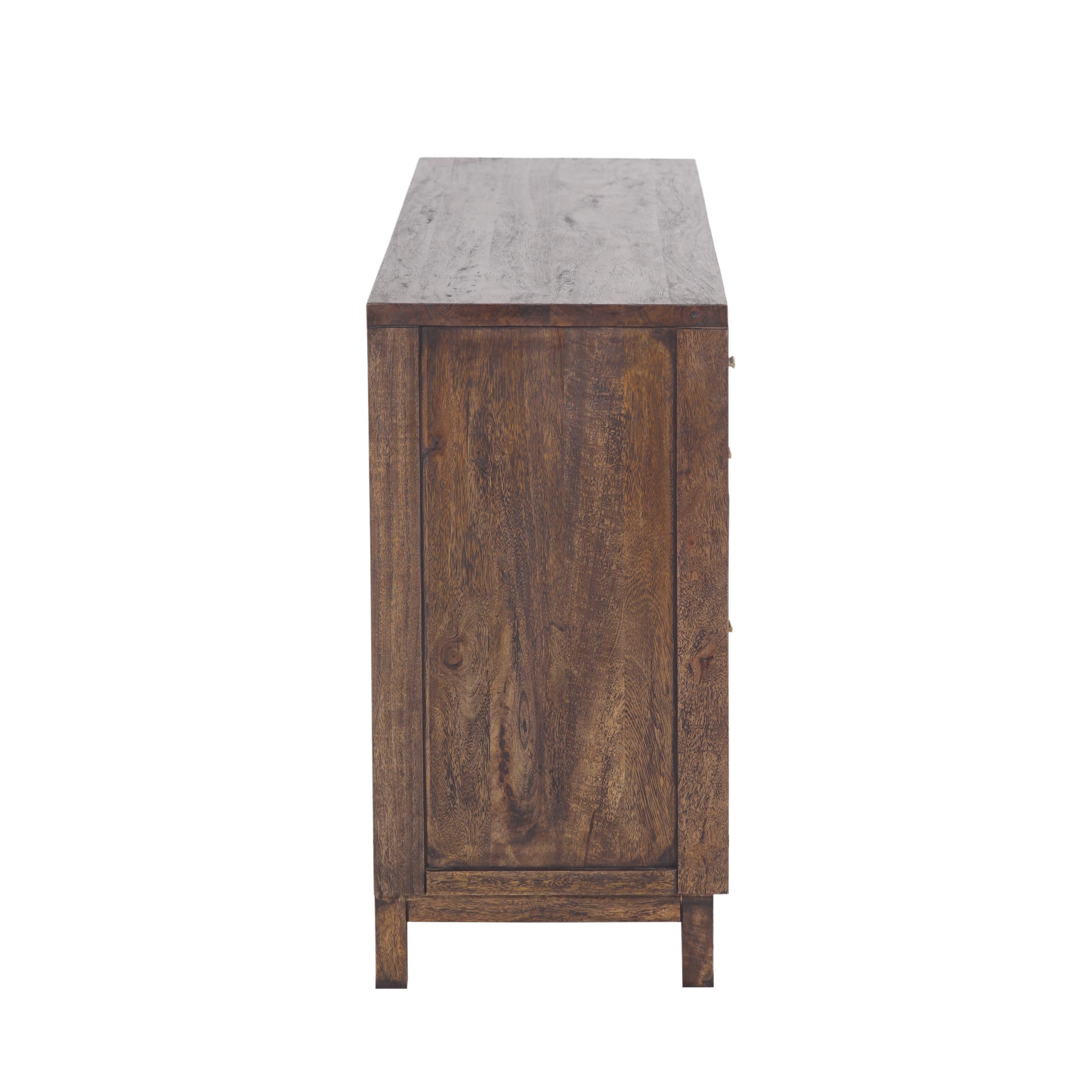 Cómoda Madera Mango 7 Cajones-4