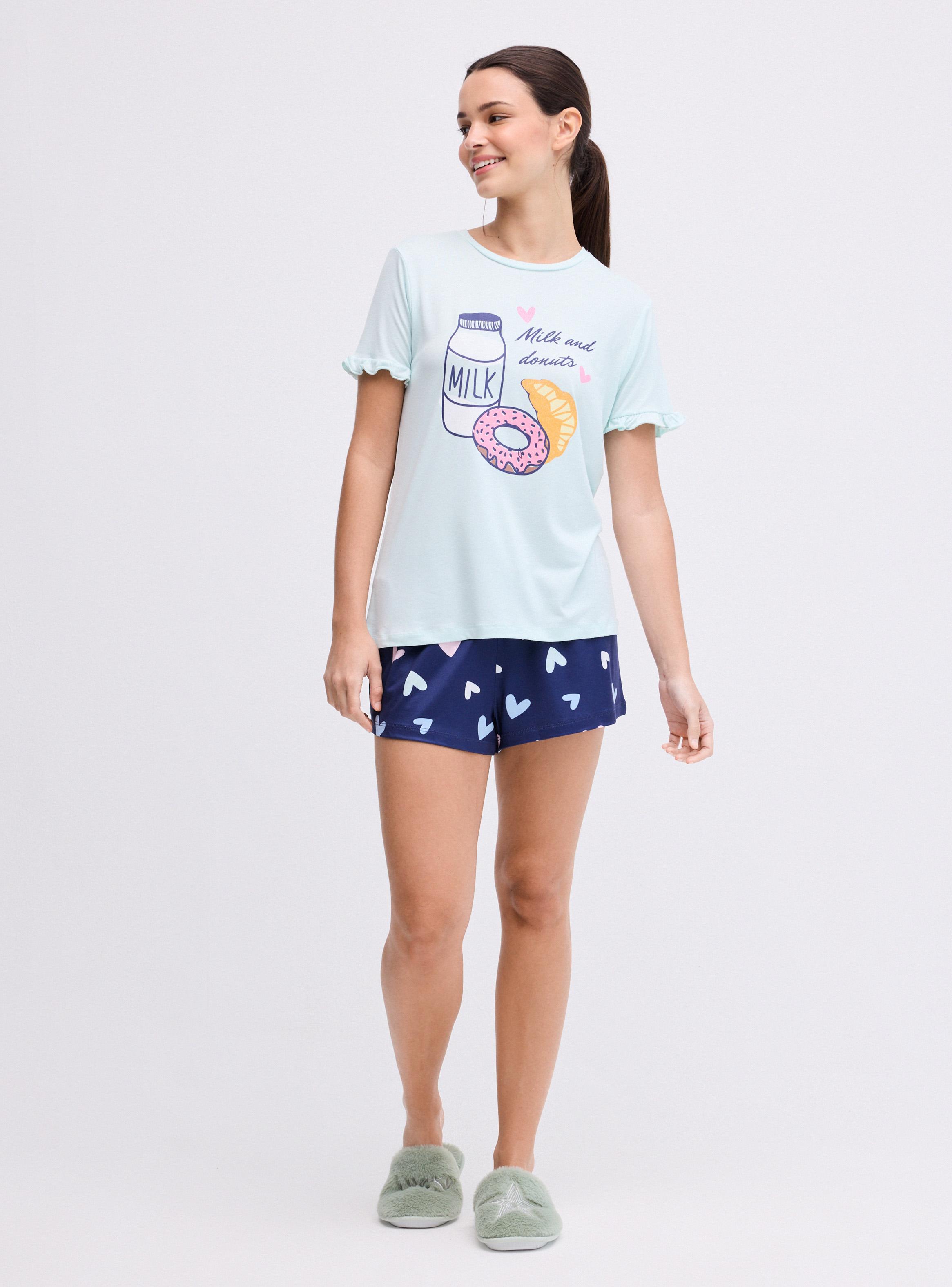 Polera Pijama Ármalo a tu Pinta Estampado-4