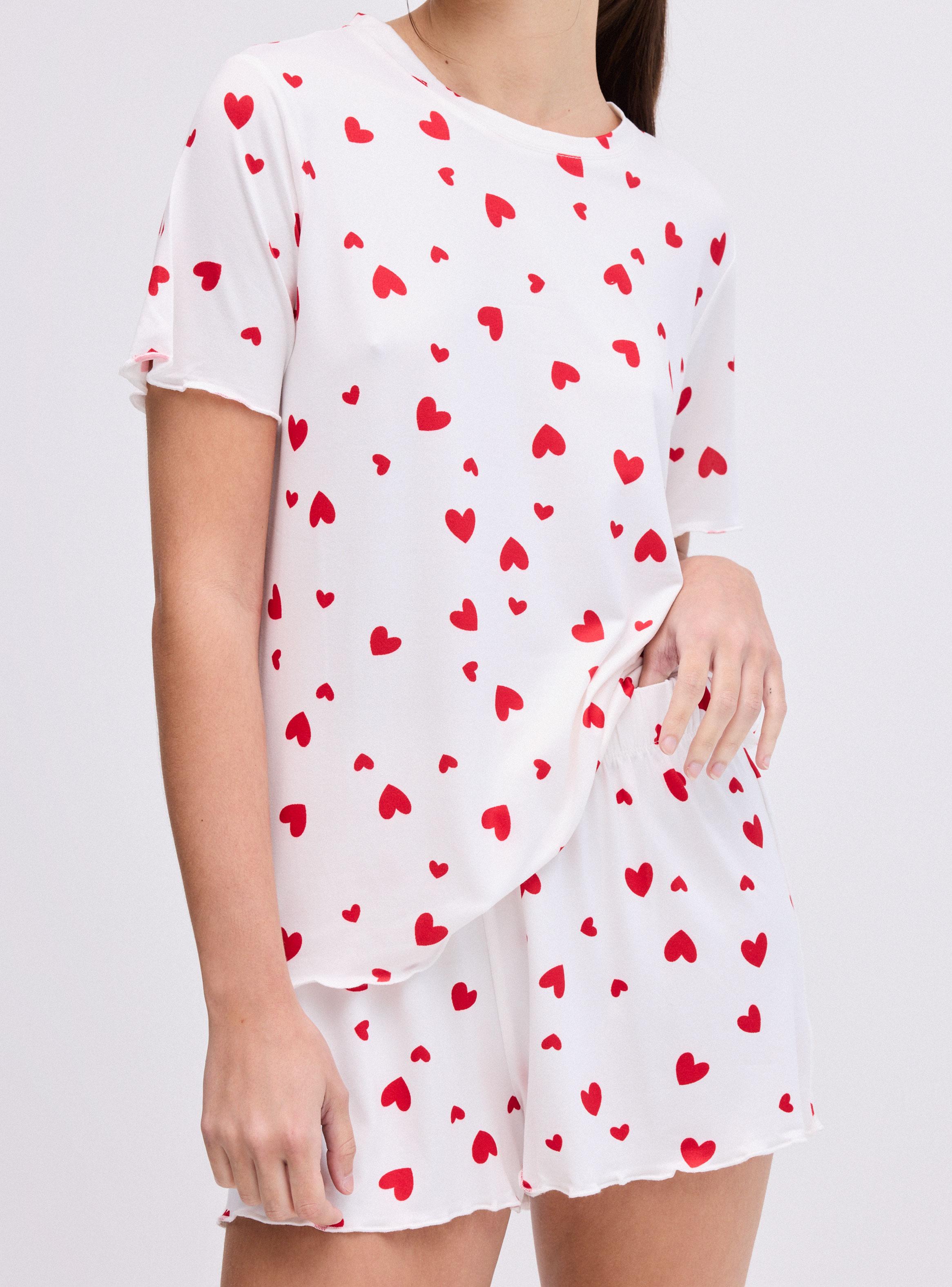 Pijama Estampado Peach Handfeel-3