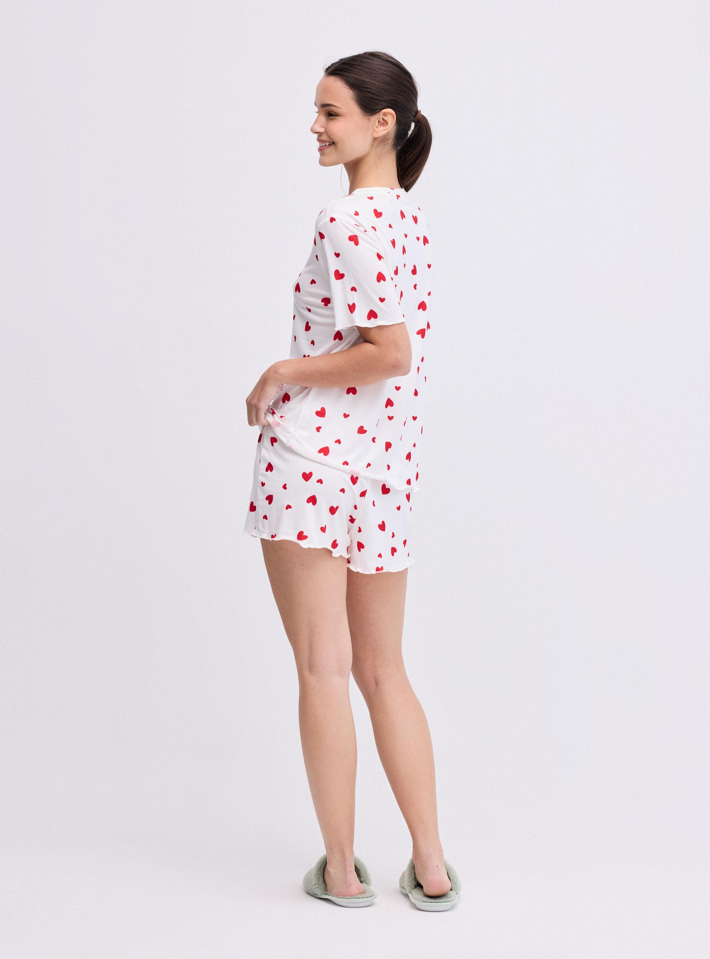 Pijama Estampado Peach Handfeel-5