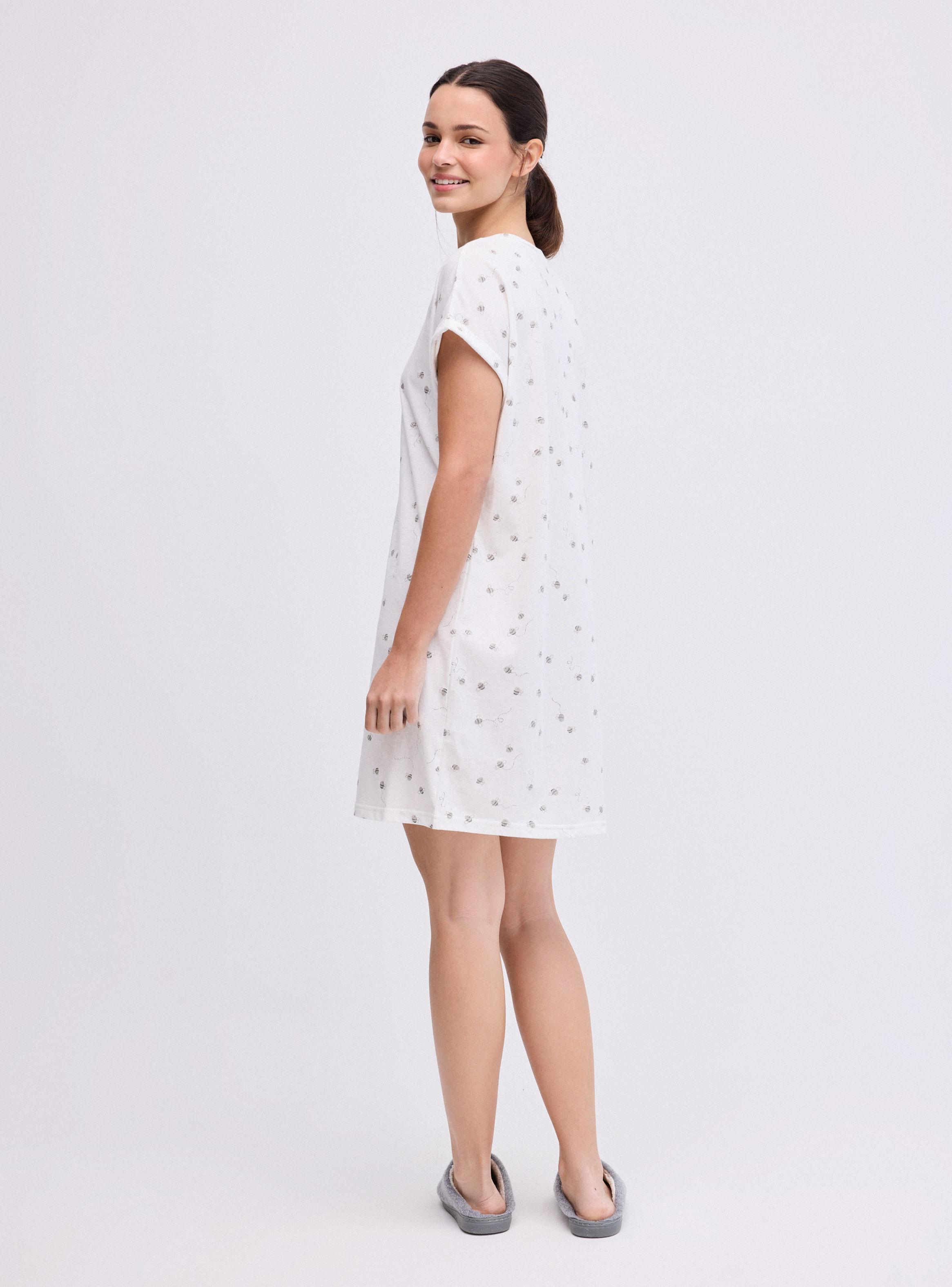 Camisa de Dormir Estampada Jersey-5