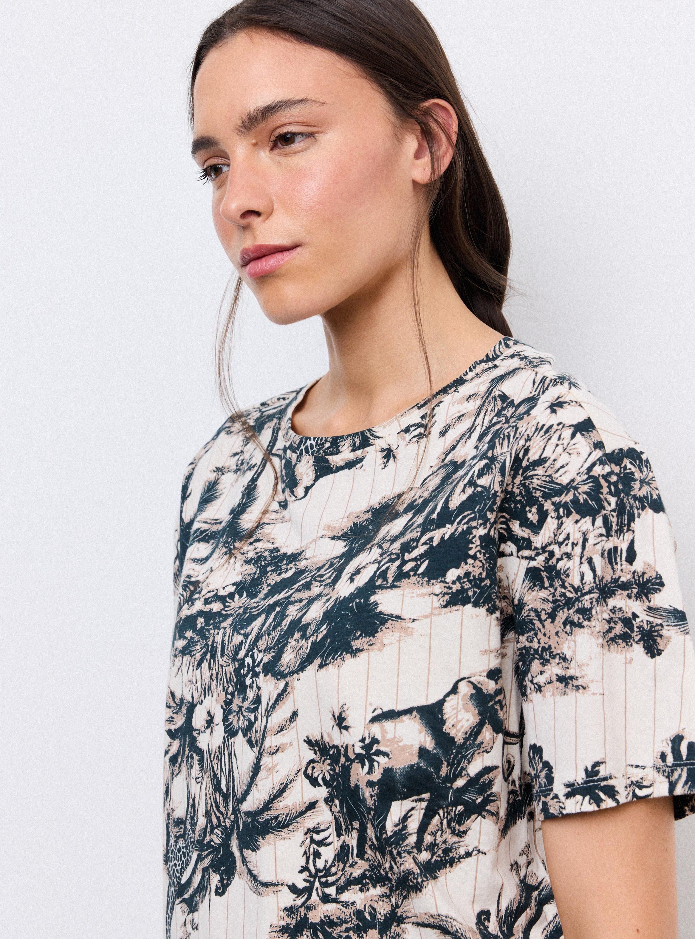 Pijama Tela Canalé Estampado-2