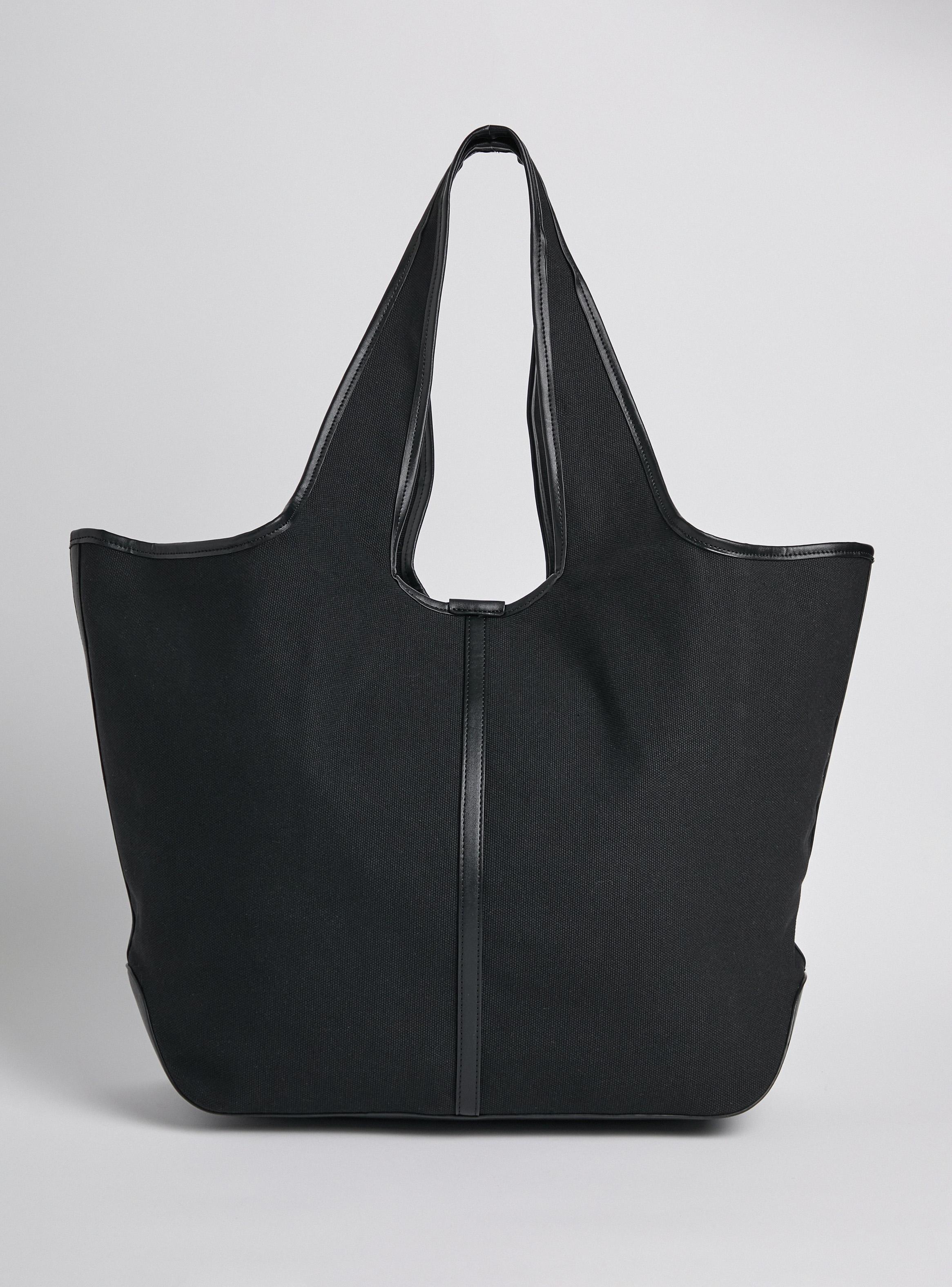 Cartera Totebag Canvas con Detalle Textura-3