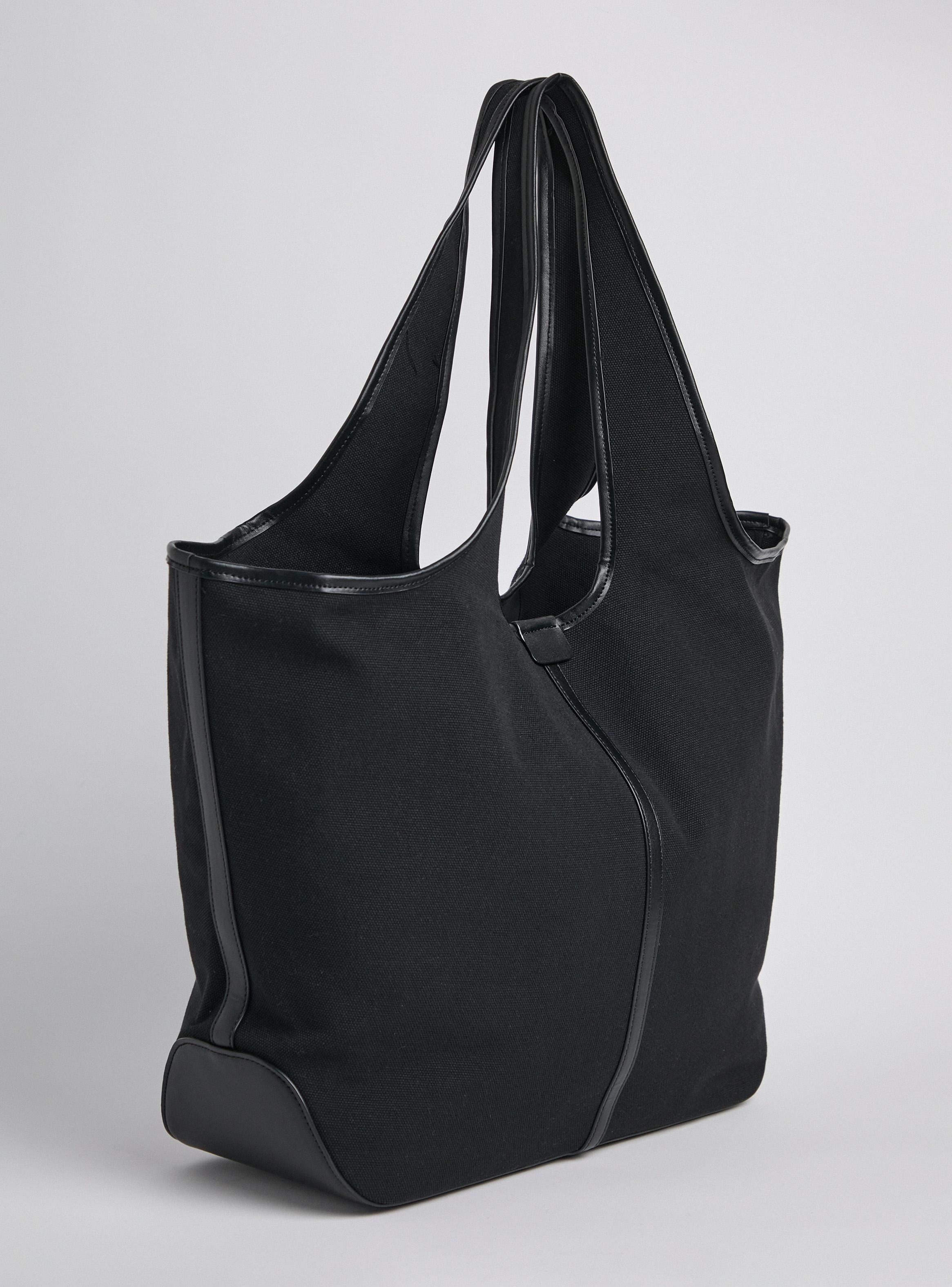 Cartera Totebag Canvas con Detalle Textura-2