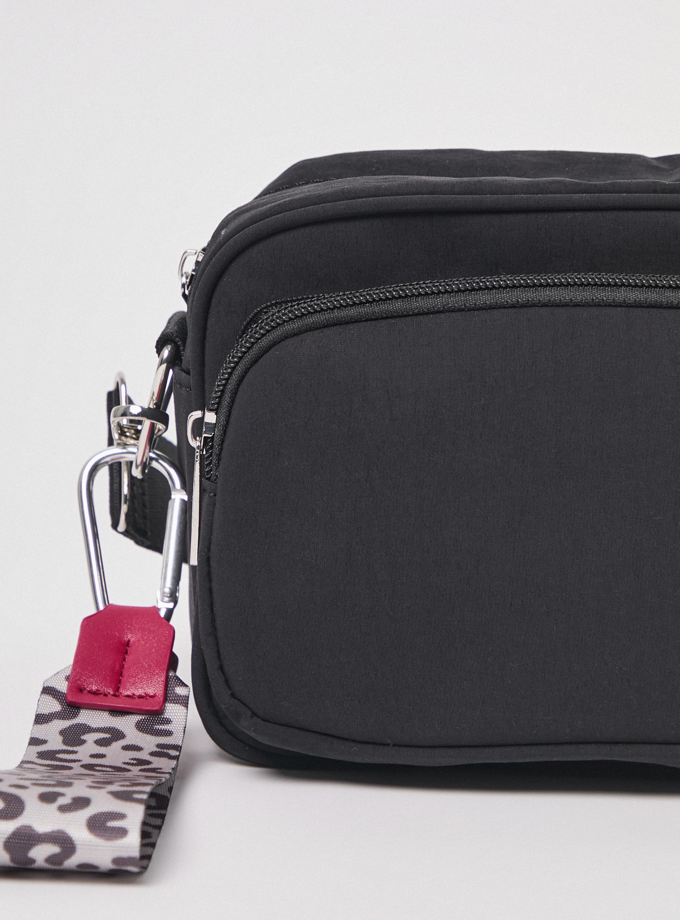Cartera Crossbody con Forro Estampado-4