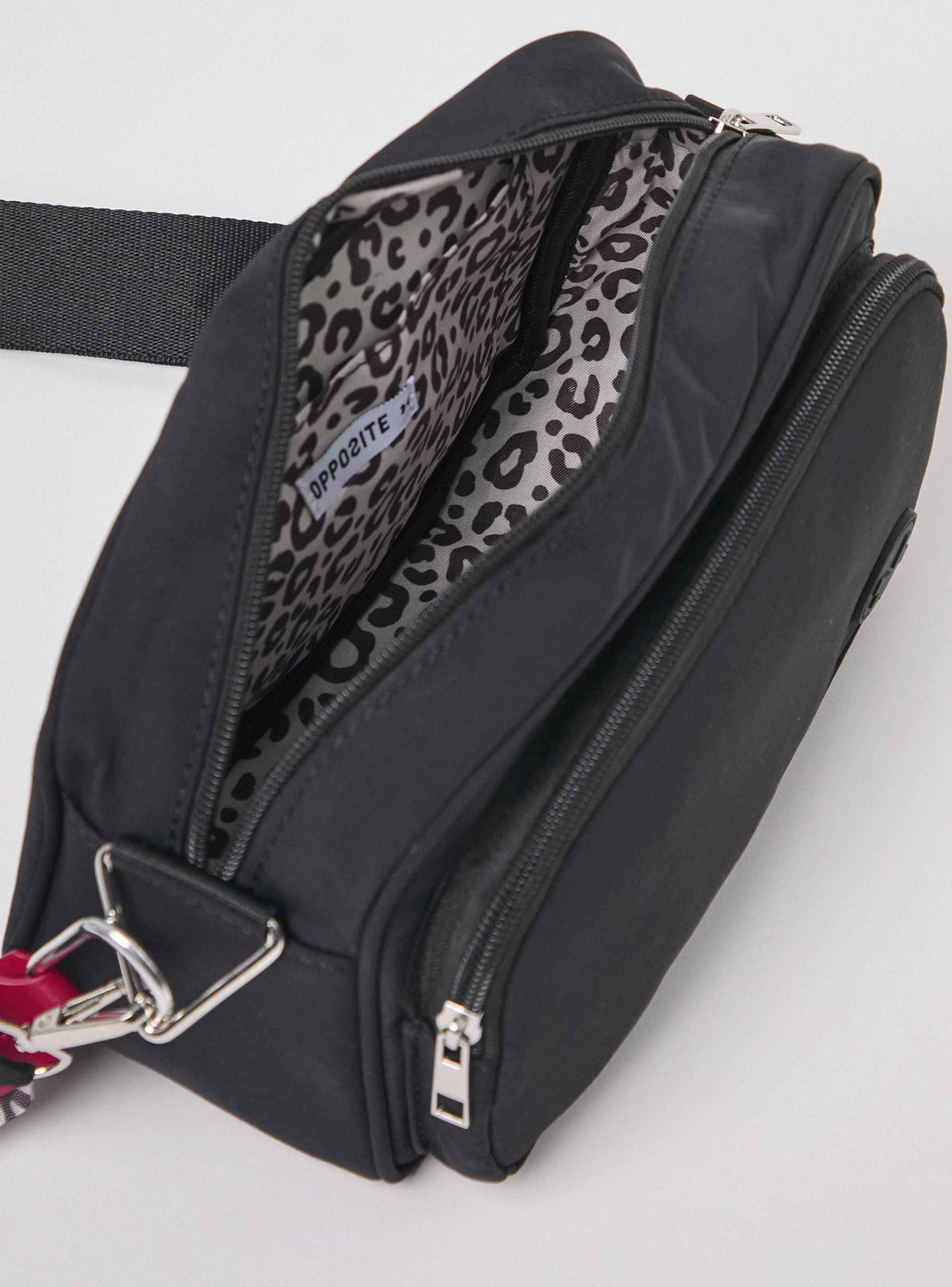 Cartera Crossbody con Forro Estampado-3