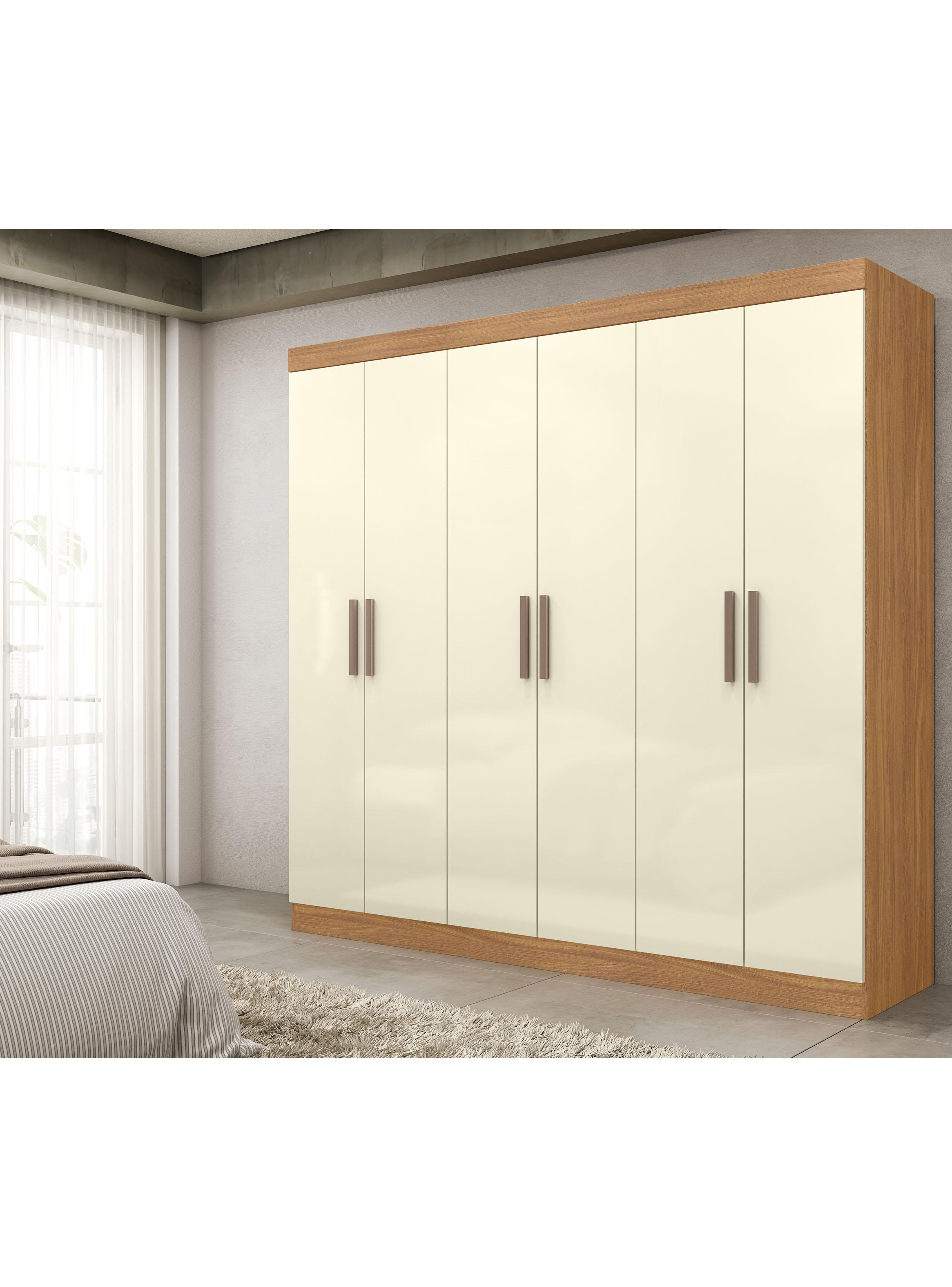 Clóset Paris 6 Puertas 2 Cajones-3