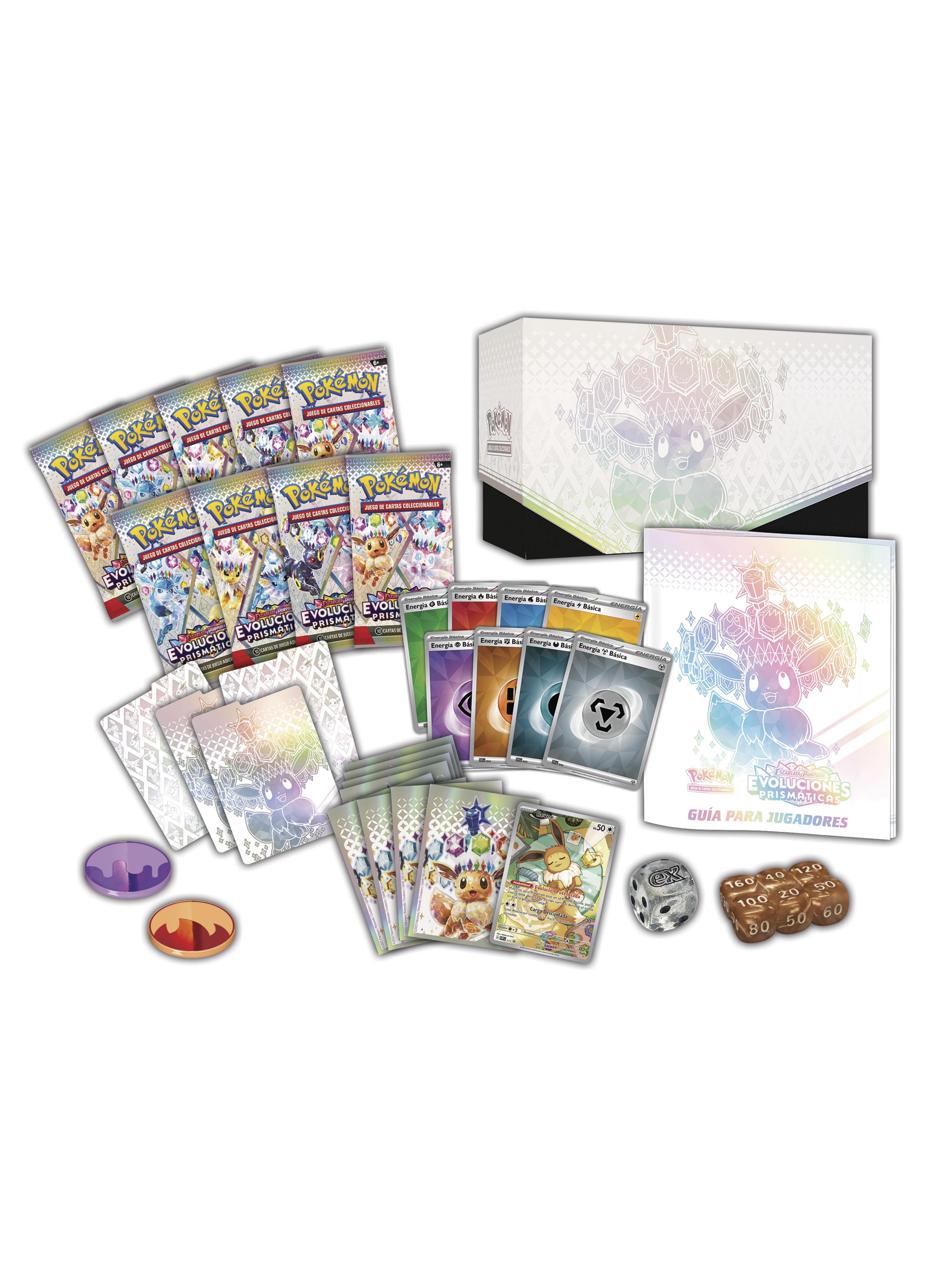 Juego de Cartas Prismatic Evolution Elite Trainer Box Eevee-2