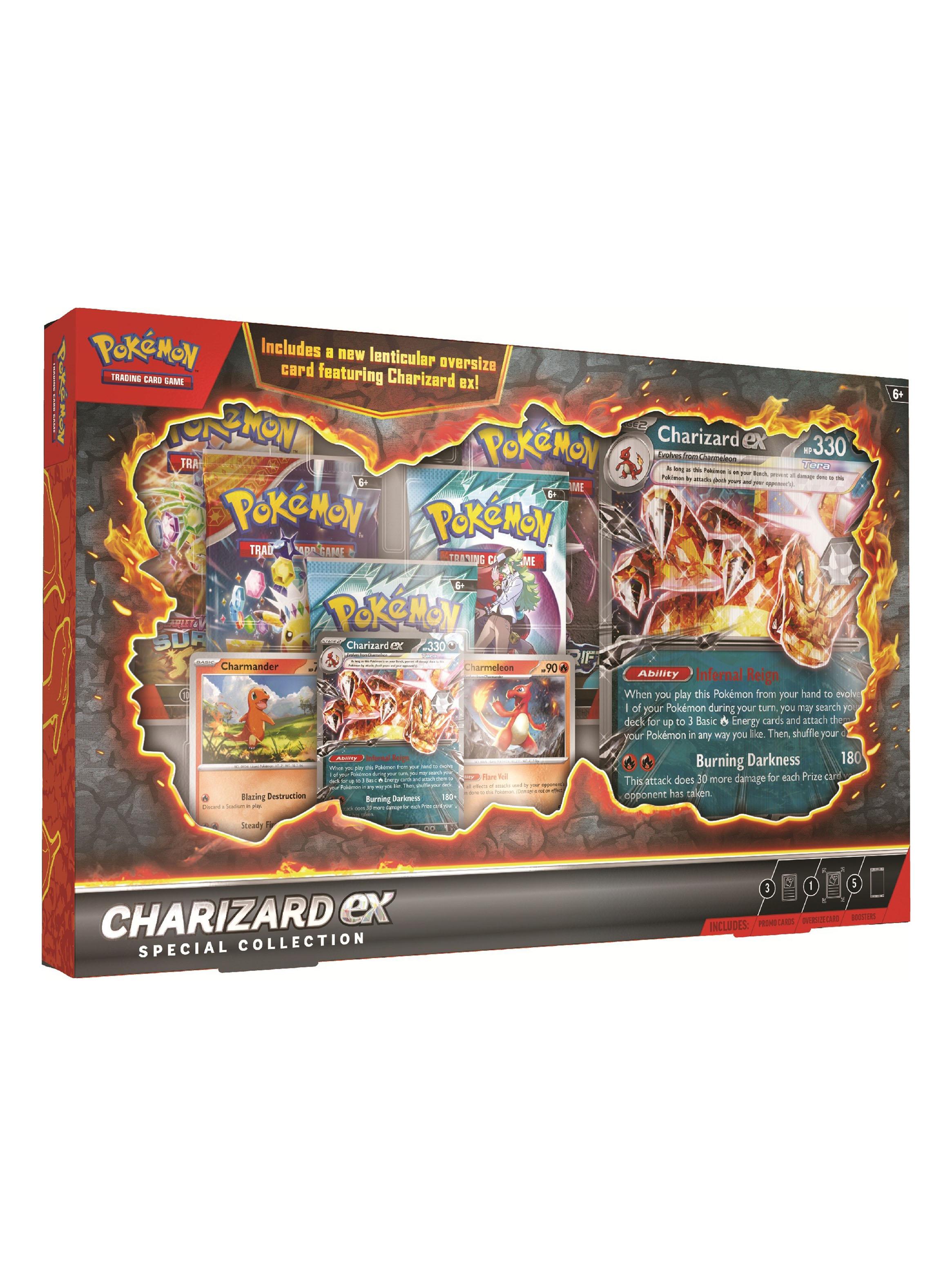 Juego de Cartas Charizard Ex Colección Especial-1