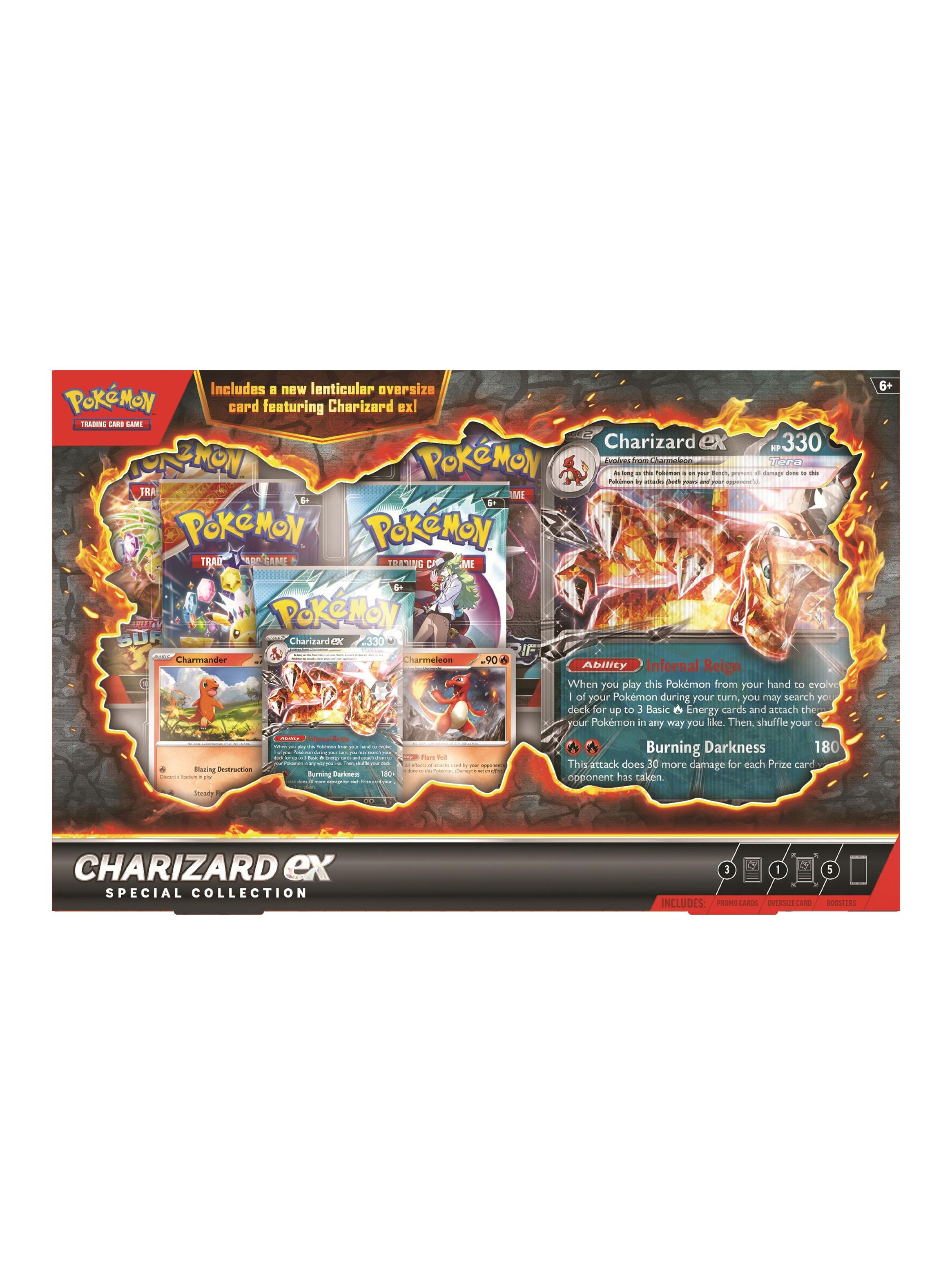 Juego de Cartas Charizard Ex Colección Especial-0