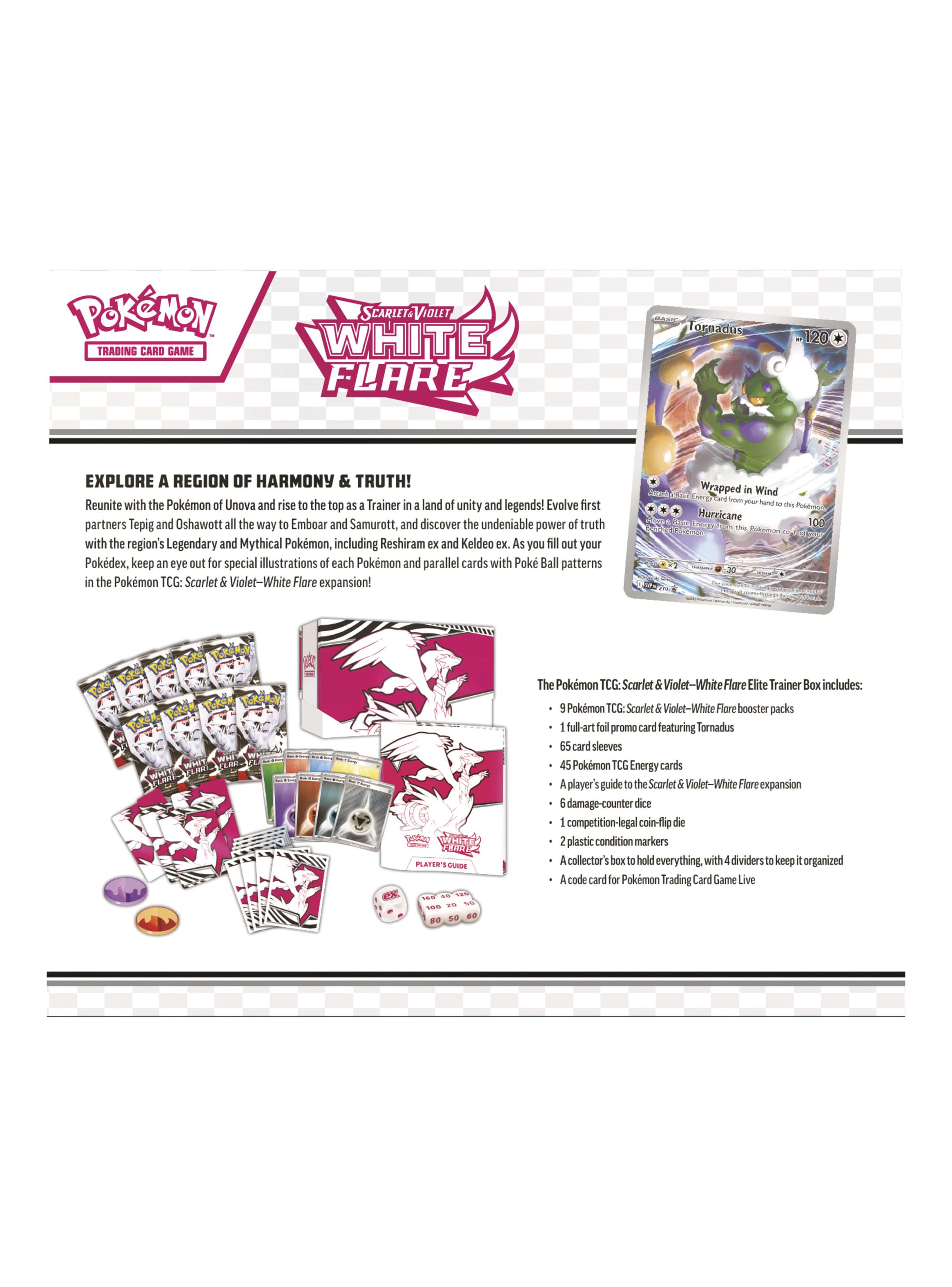 Juego de Cartas White Flare Elite Trainer Box Español-3