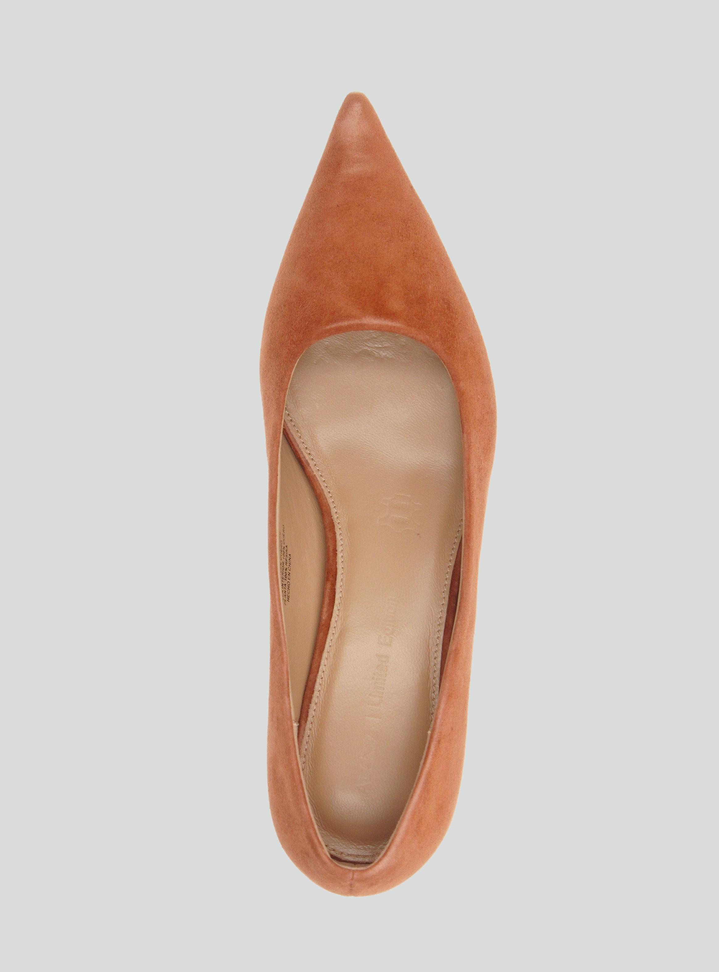 Zapato Formal de Cuero Taco Kitten Mujer-2