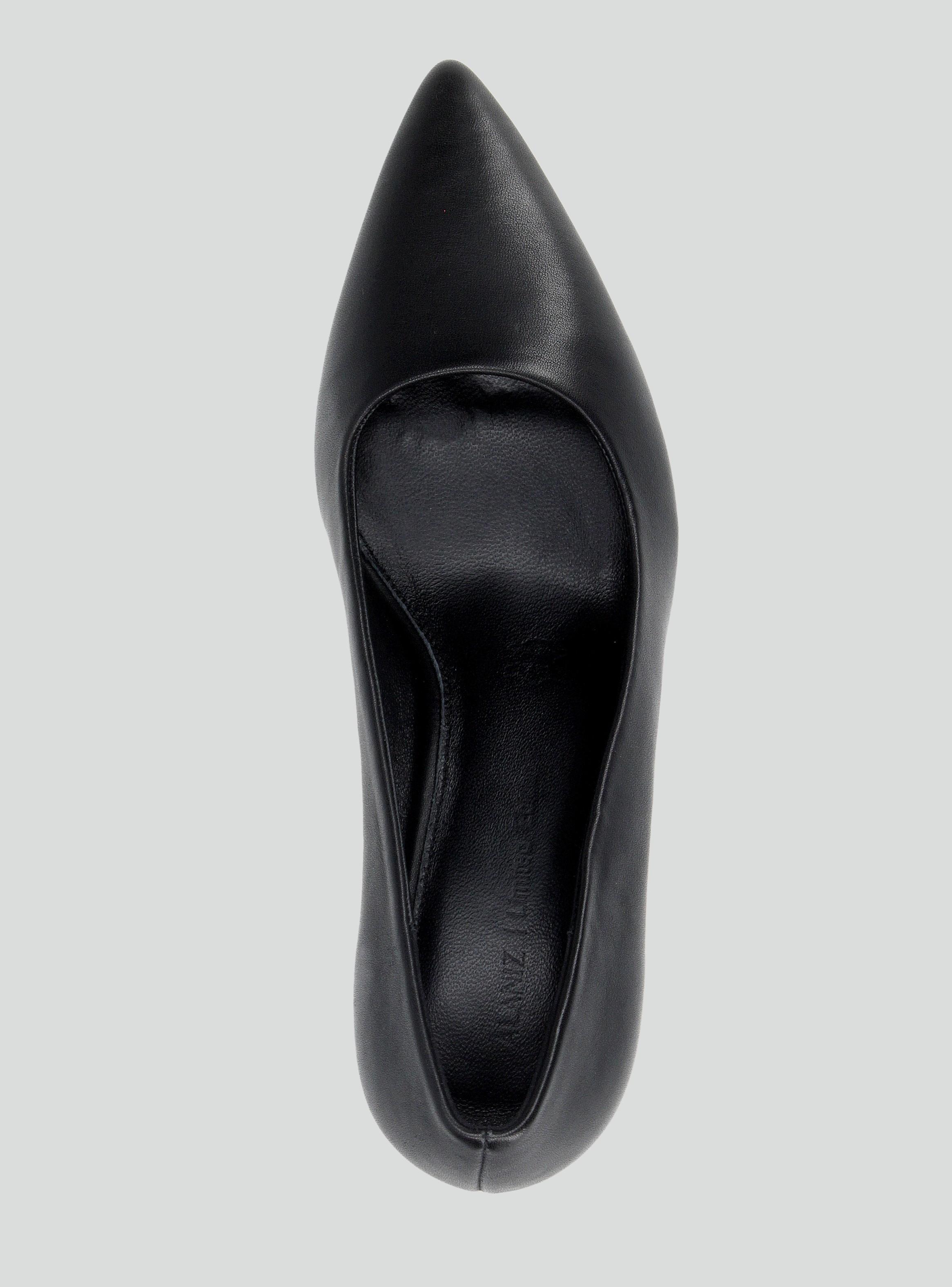 Zapato Formal  Taco Acampanado Cuero Mujer-2