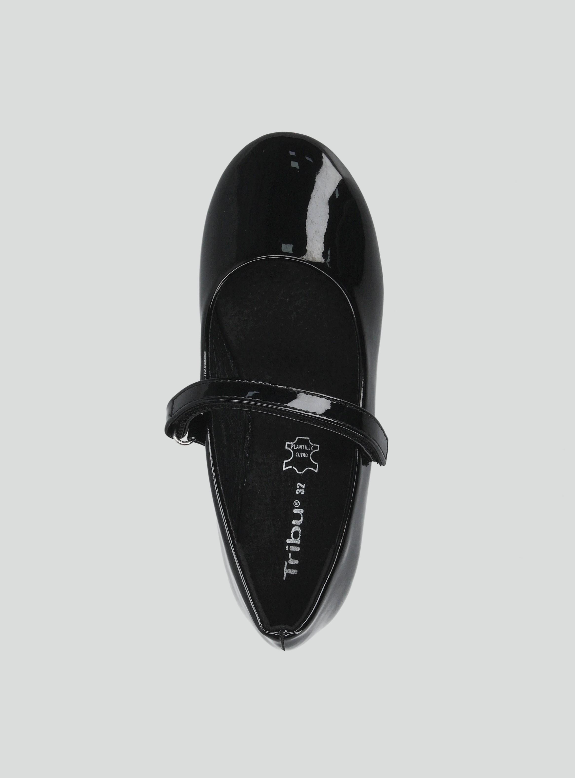 Ballerina de Vestir con  Plantilla Cuero Niña-2