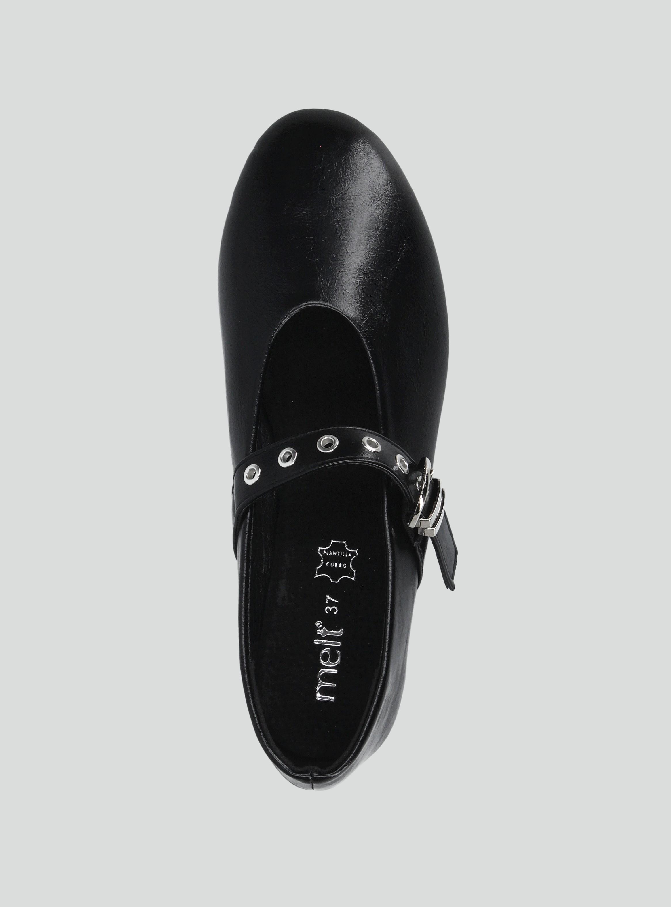 Ballerina Hebilla Ojetillos Metálicos Niña-2