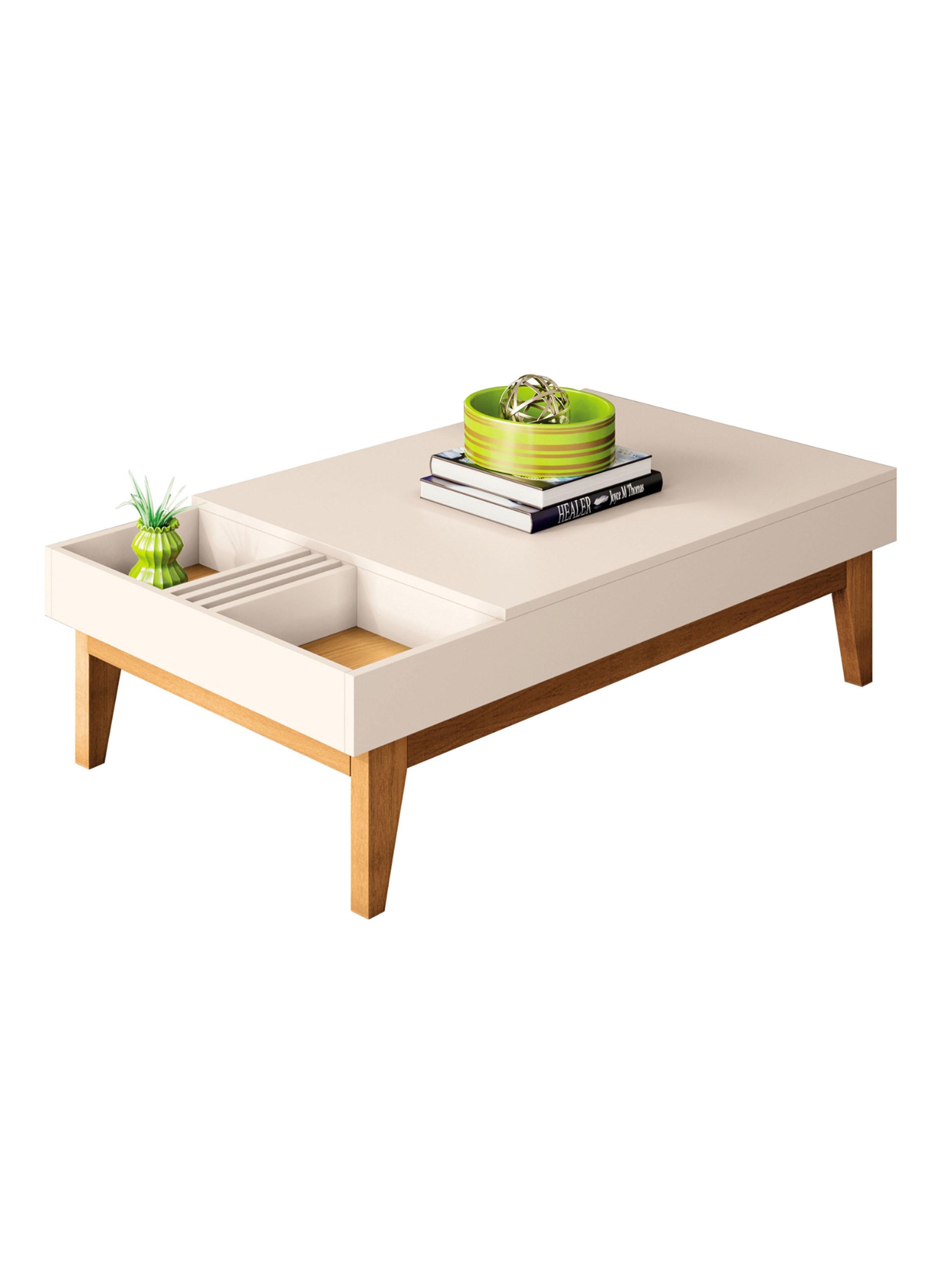 Mesa de Centro Vitta Off White Freijo-0